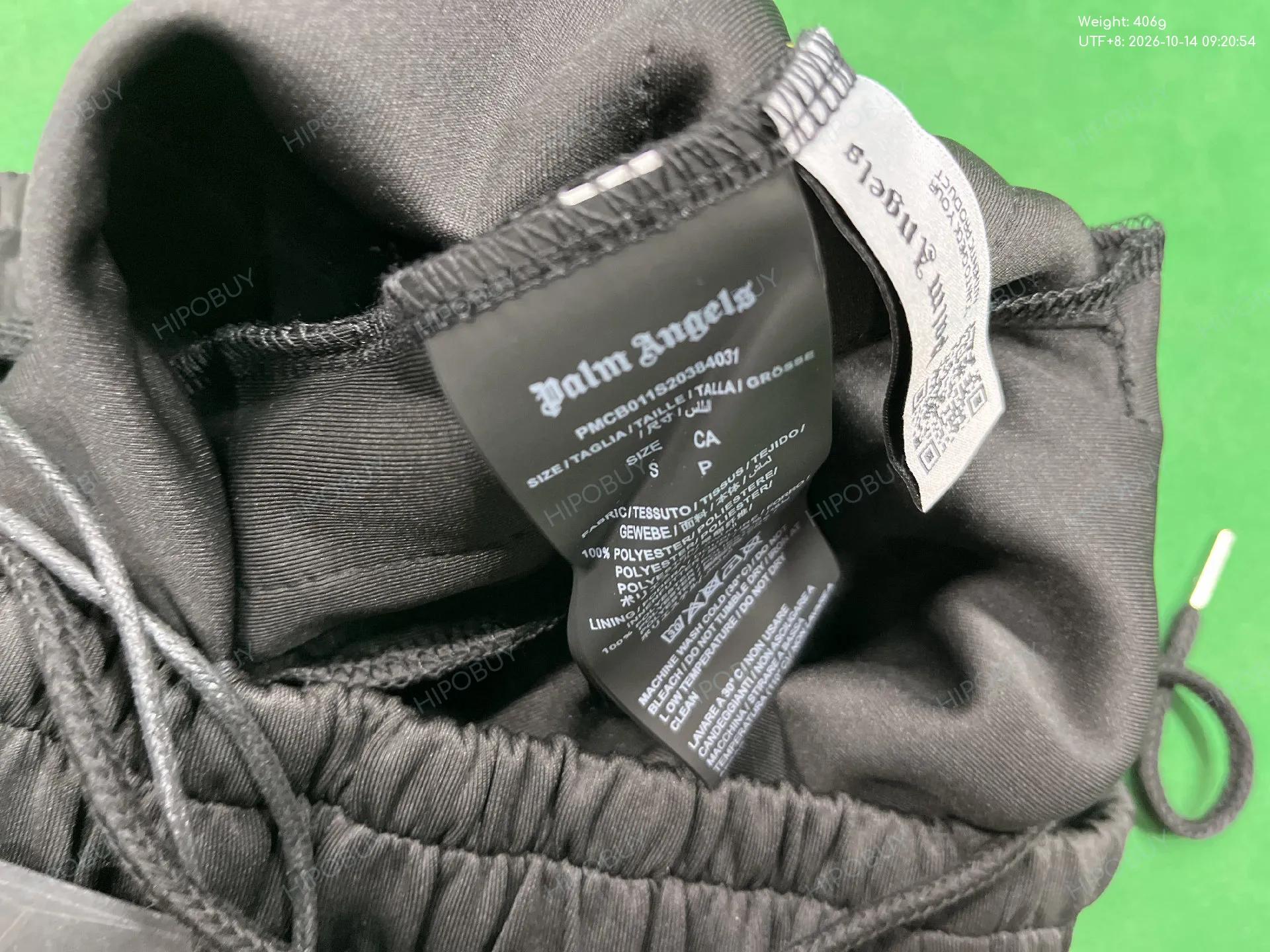 Foto QC 5 de Palm Angels Track Sweatpants Side Stripes Light Blue