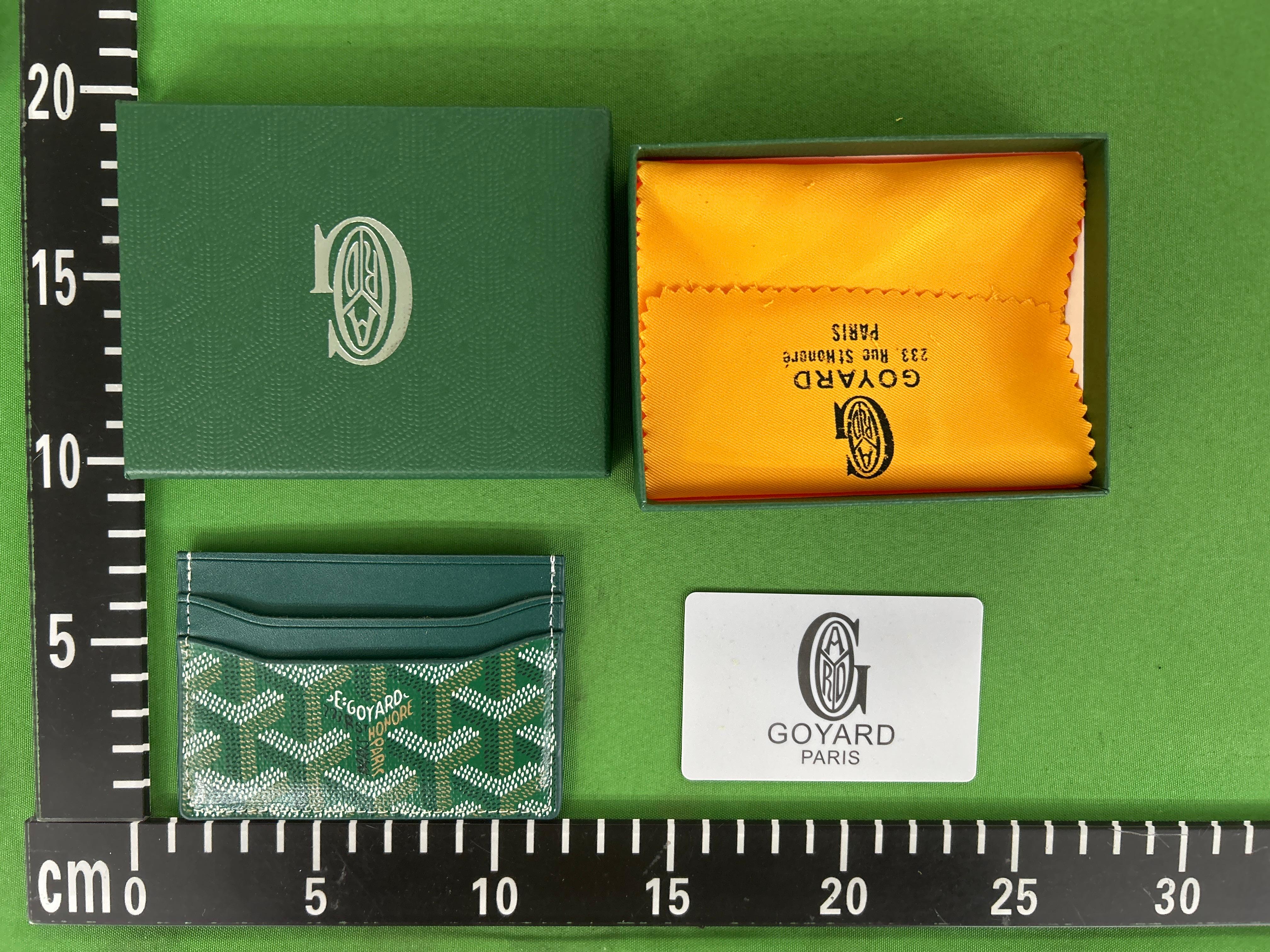 Foto QC 4 de Goyard Saint Sulpice Card Holder Goyardine Black