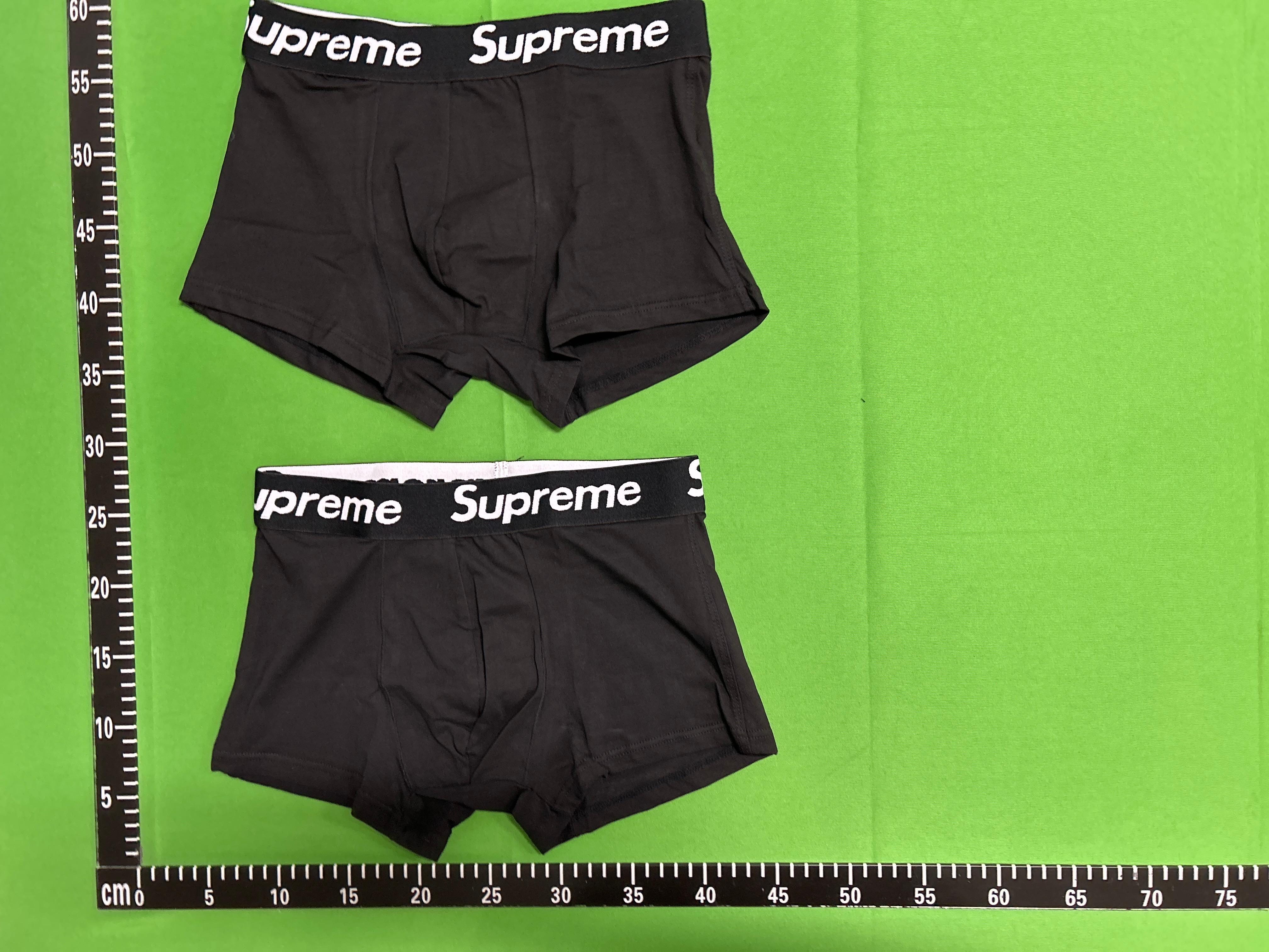 Foto QC 1 de Supreme Underwear Cotton Boxer Briefs Red