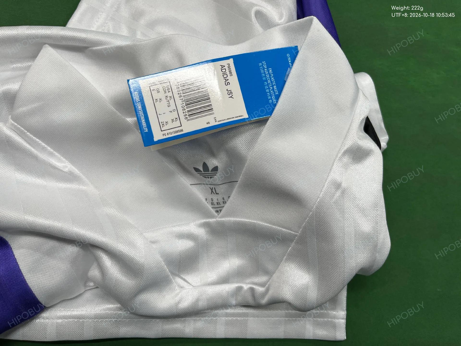 Foto QC 7 de adidas x River Plate 2026/27 125th Anniversary Jersey Off White