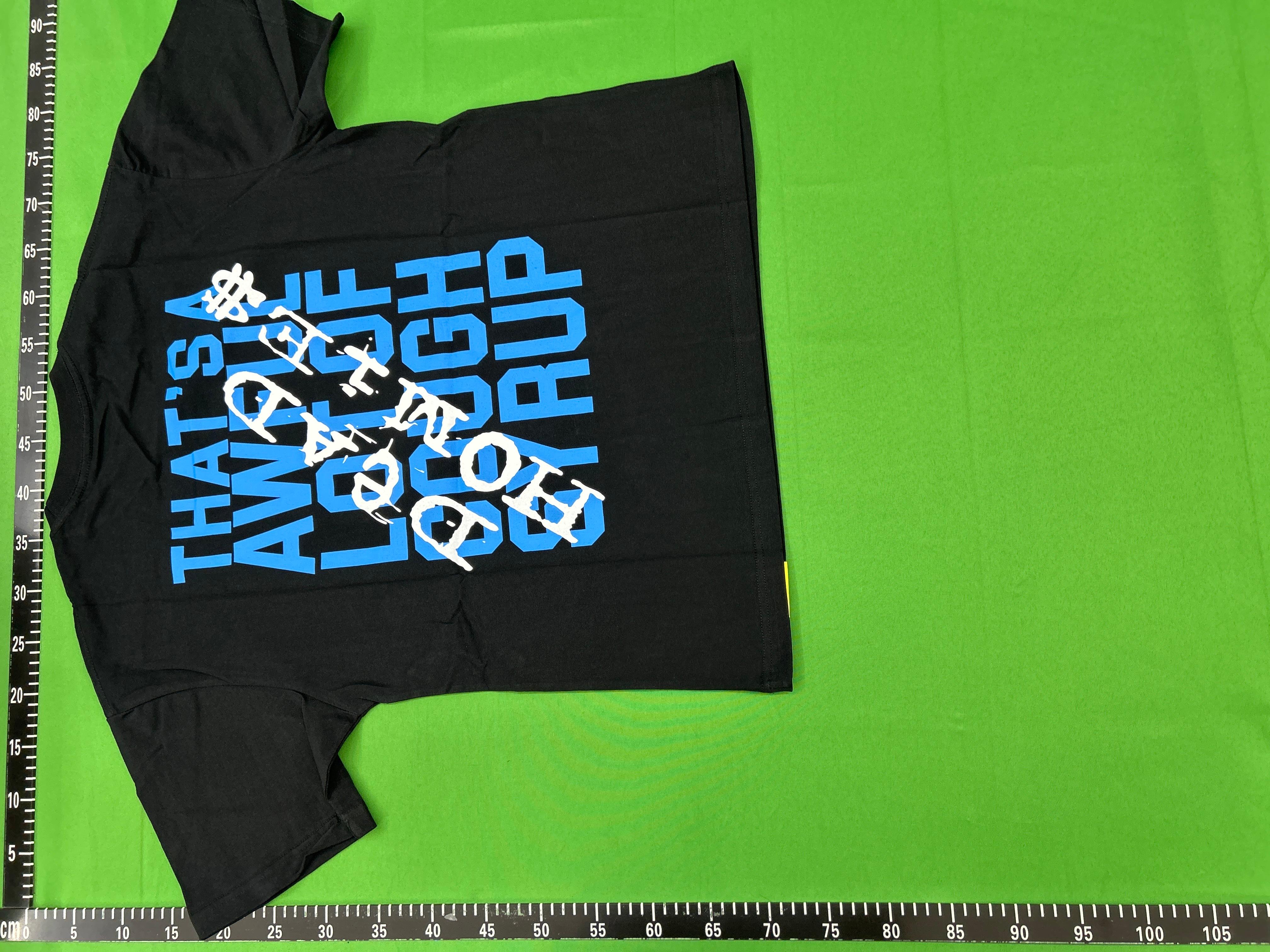 Foto QC 8 de That's A Awful Lot Of Cough Syrup Los Angeles Portrait T-shirt Black