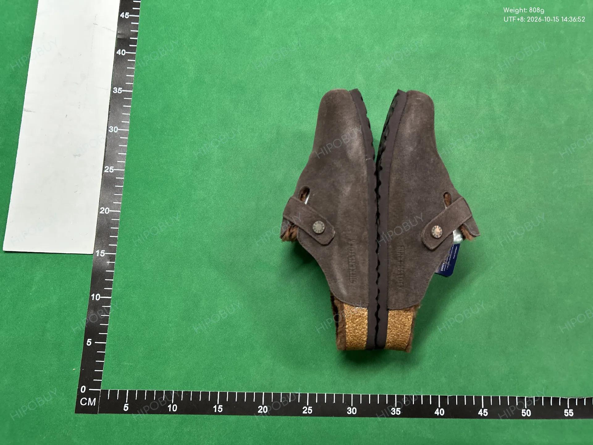 Foto QC 8 de Birkenstock Boston Shearling Taupe Suede