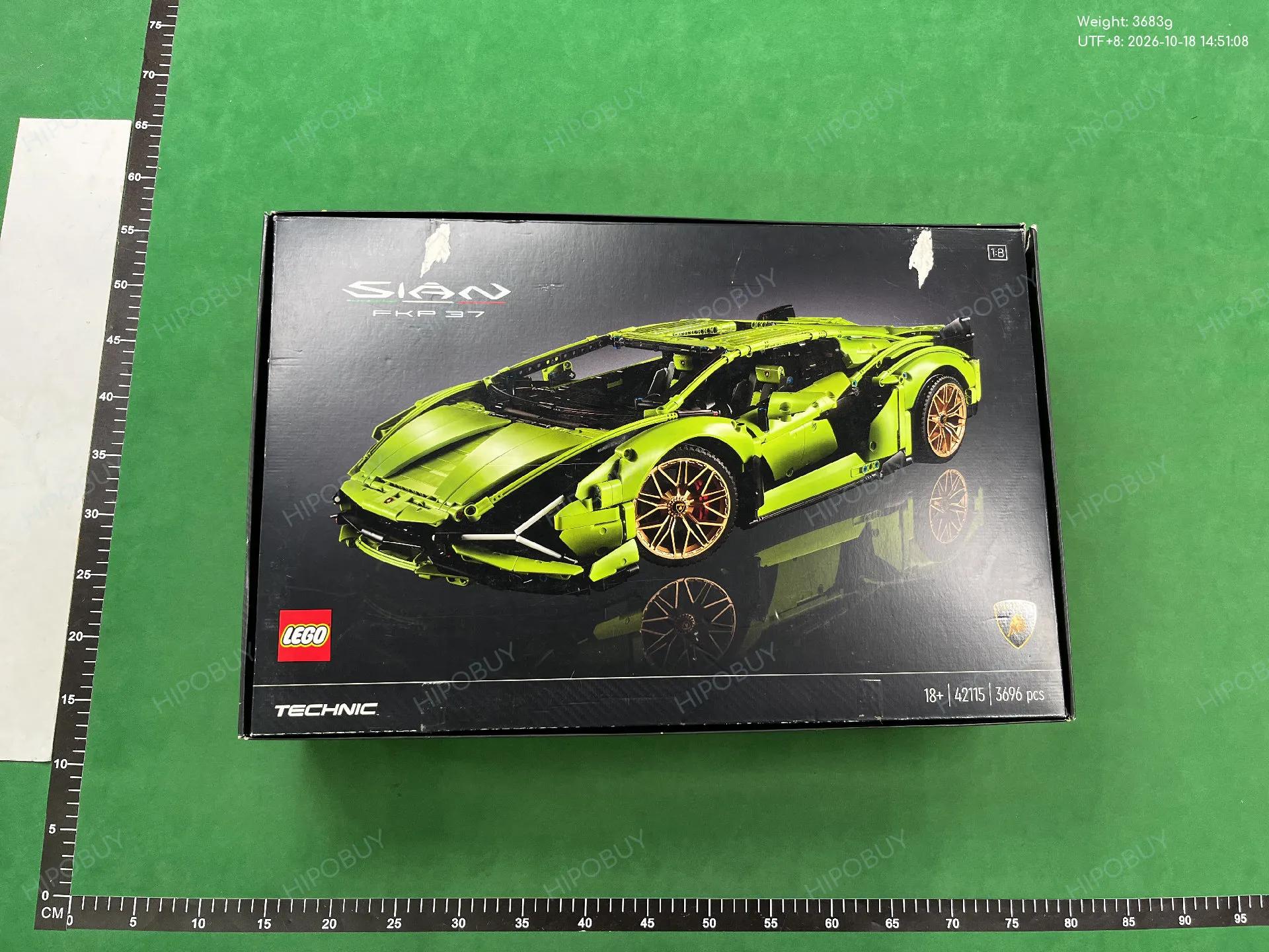 Foto QC 5 de LEGO Lamborghini Sián FKP 37 Technic 42115 Plastic Building Set