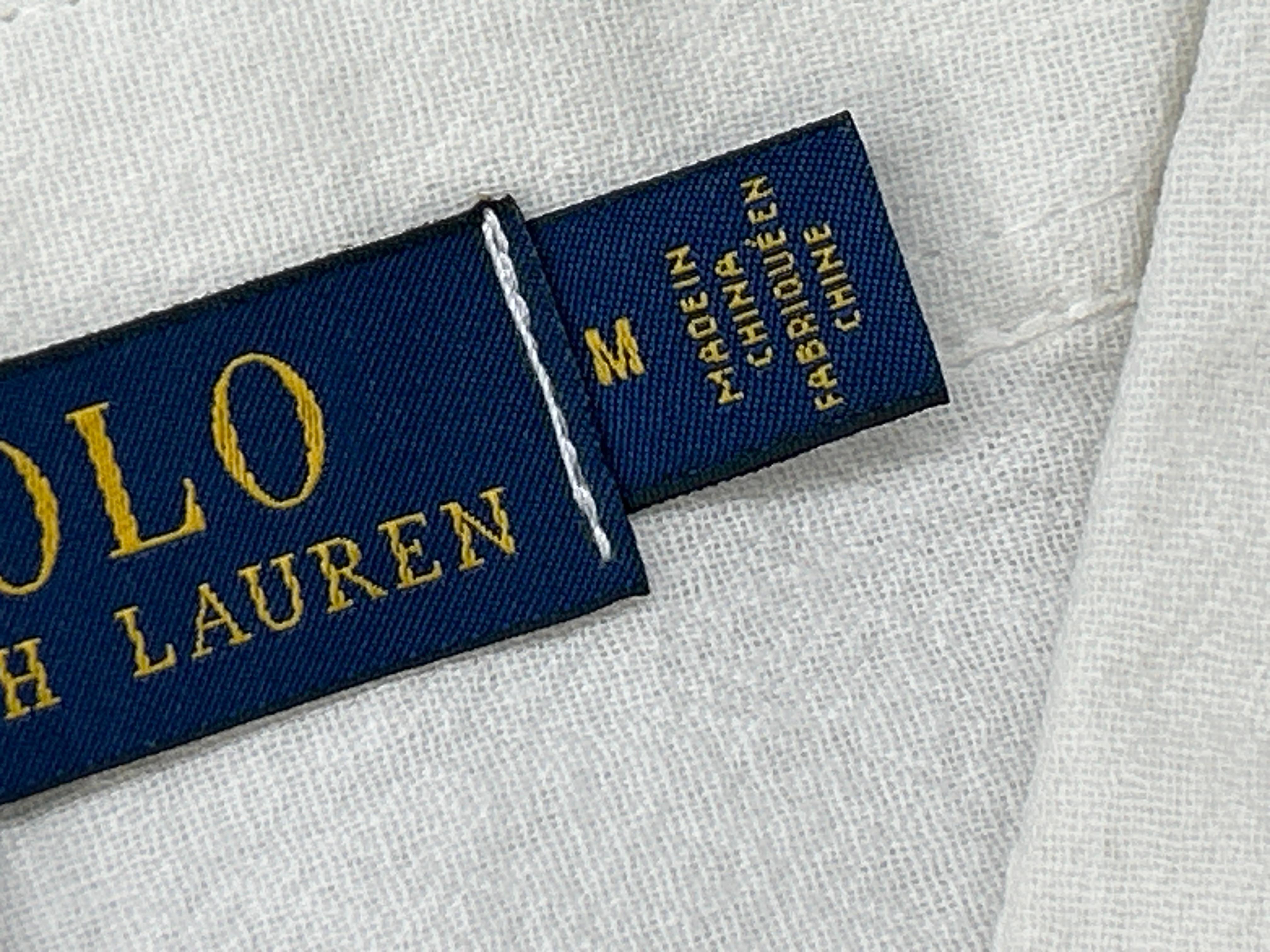 Foto QC 6 de Polo Ralph Lauren Shirt Short Sleeve Linen White