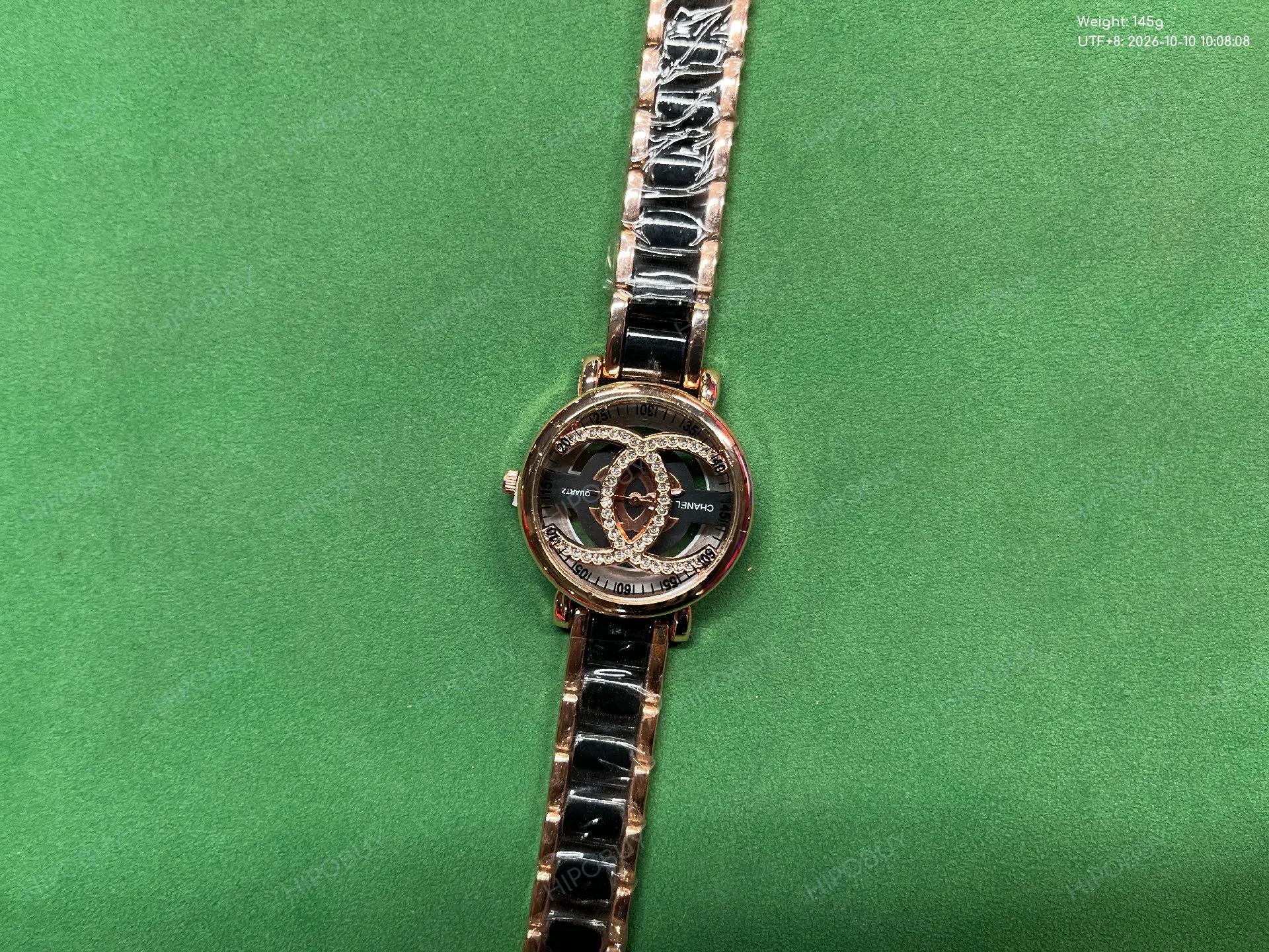 Foto QC 4 de Chanel Hollow Diamond Quartz Watch