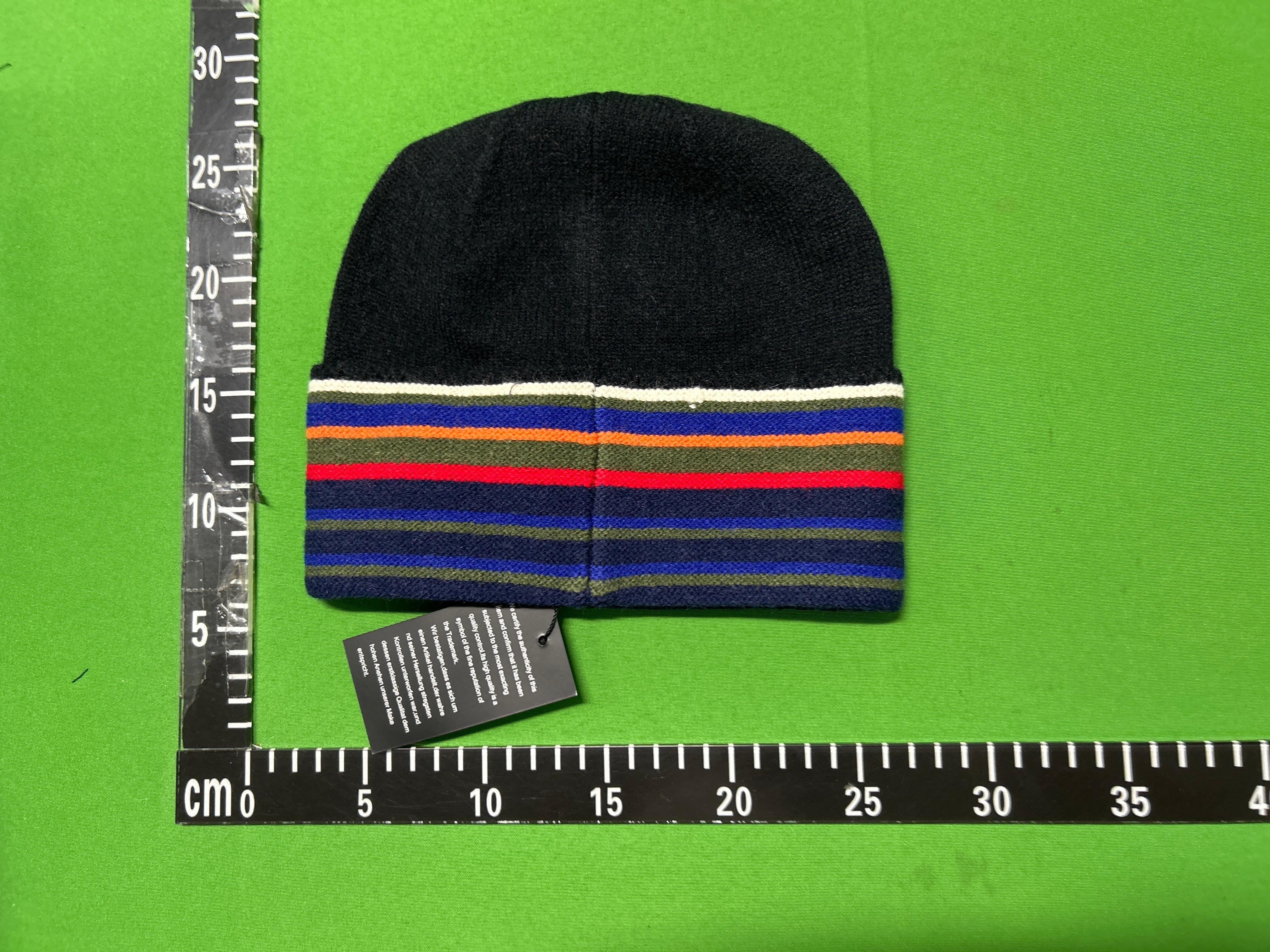 Foto QC 7 de Unbranded Embroidered Ribbed Beanie Off-White
