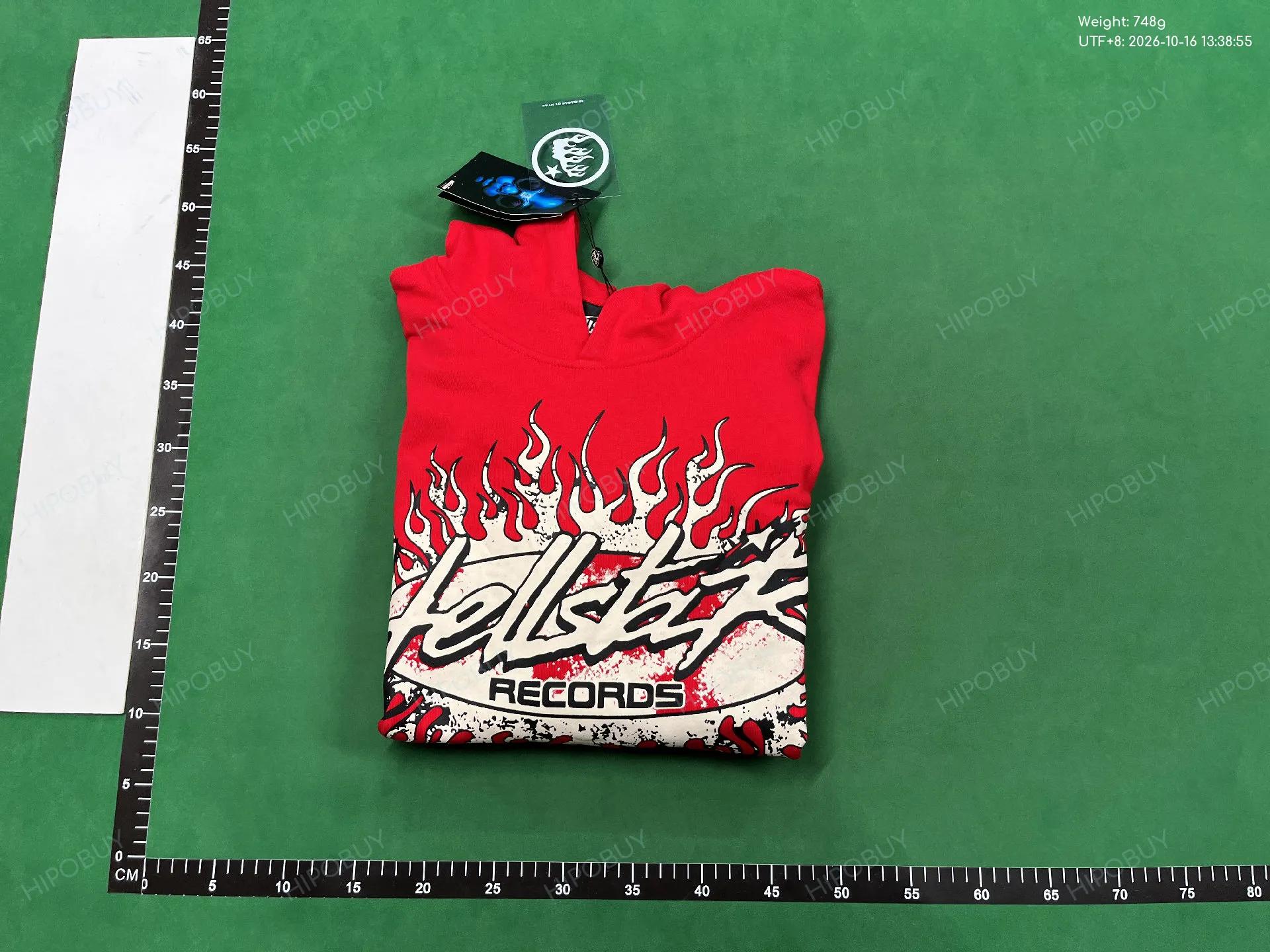 Foto QC 8 de Hellstar Path To Paradise Sweater Graphic Hoodie Blue
