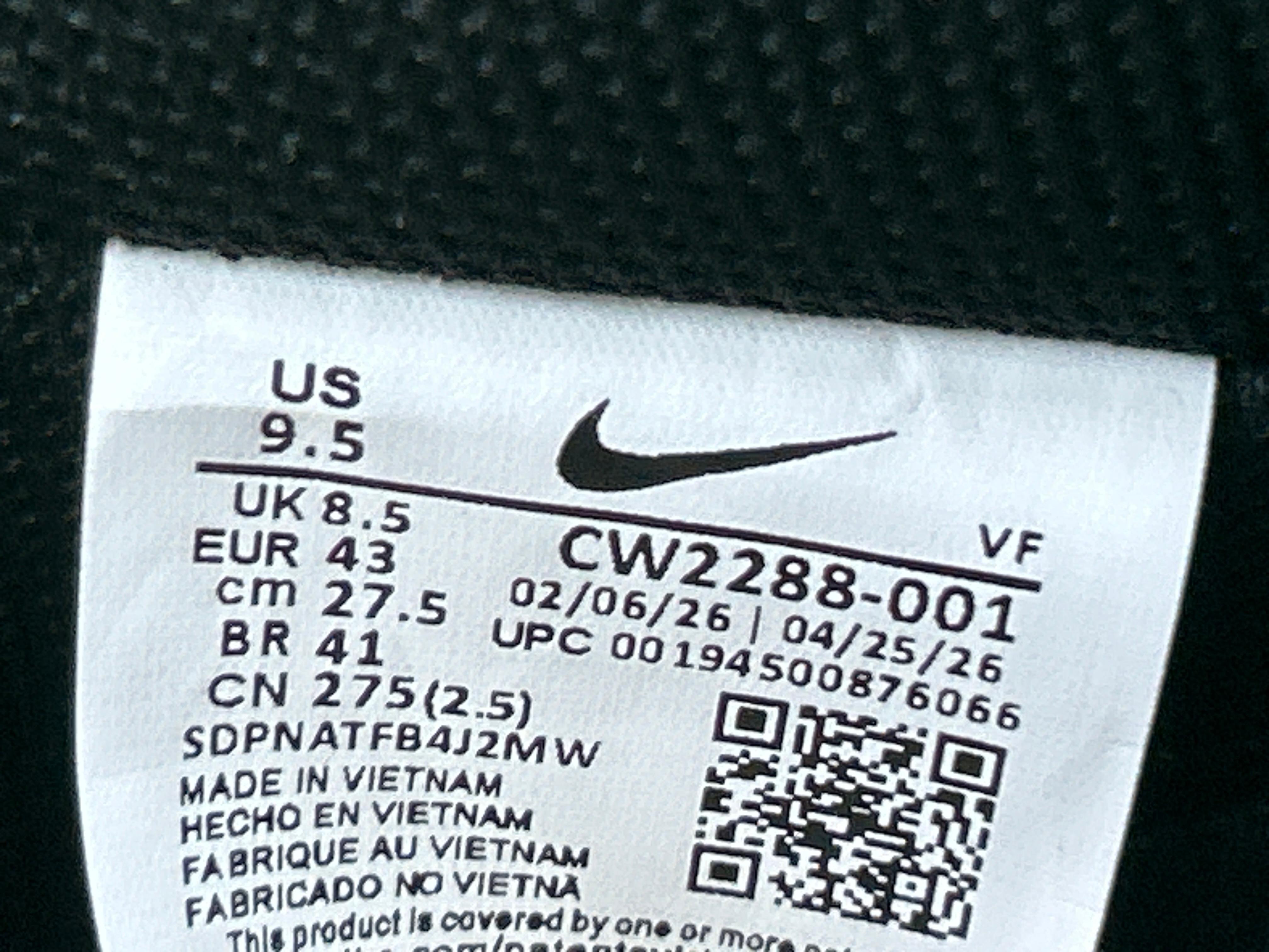 Foto QC 4 de Nike Air Force 1 Low '07 Black CW2288-001