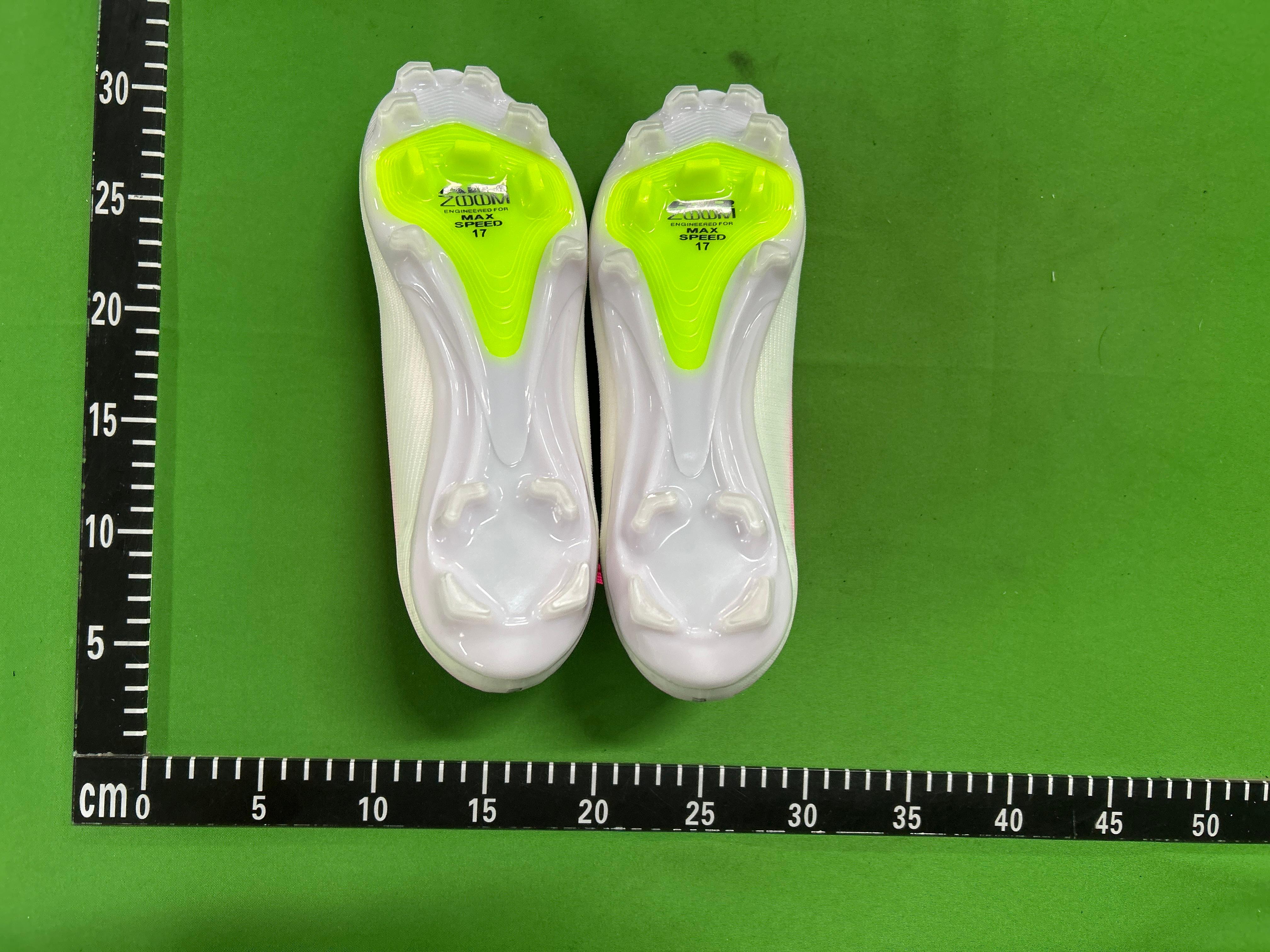 Foto QC 6 de Vejiess Air Zoom Football Cleats Low Pink White