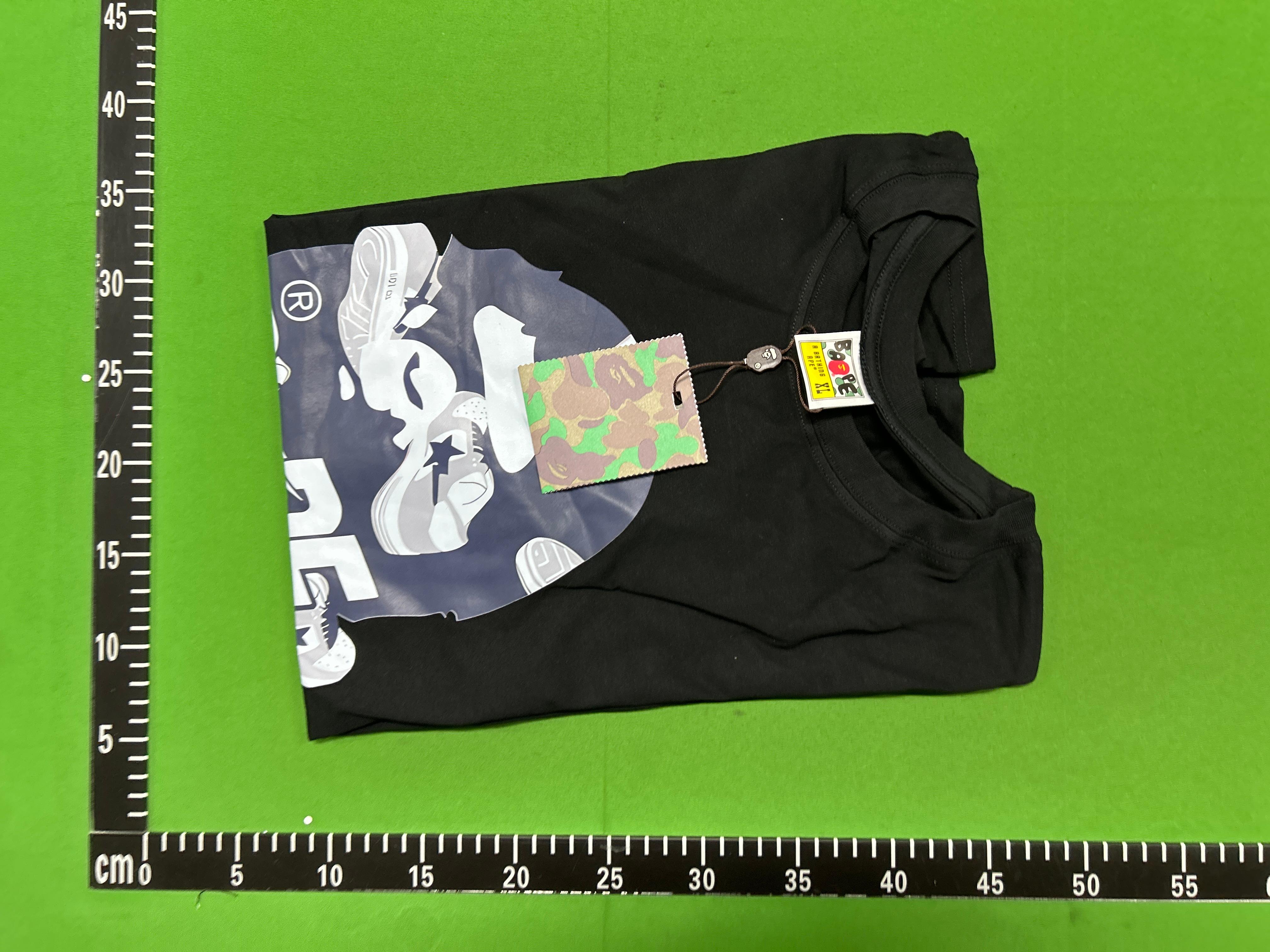 Foto QC 5 de BAPE ABC Camo College T-shirt White Blue