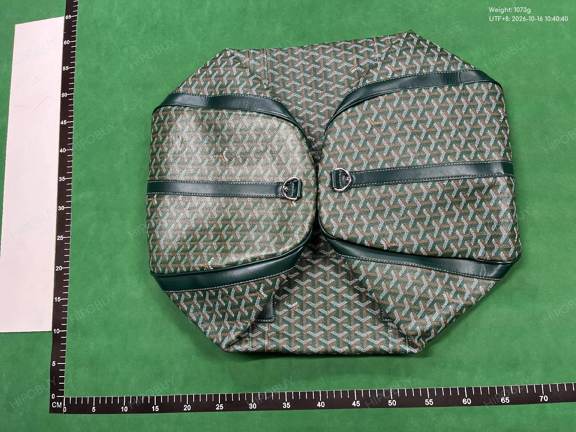 Foto QC 5 de Goyard Travel Bag Green Goyardine Canvas