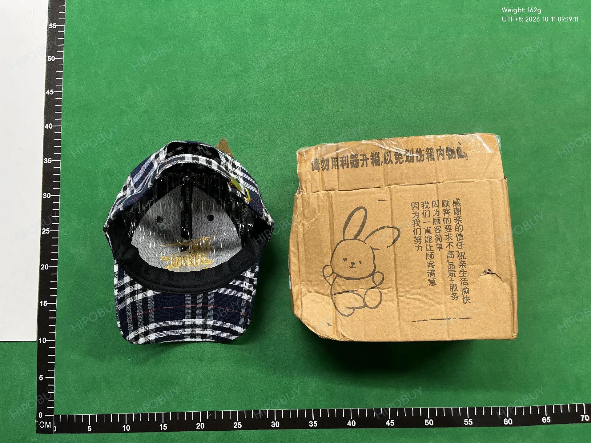 Foto QC 3 de Burberry TB Monogram Vintage Check Cap Archive Beige