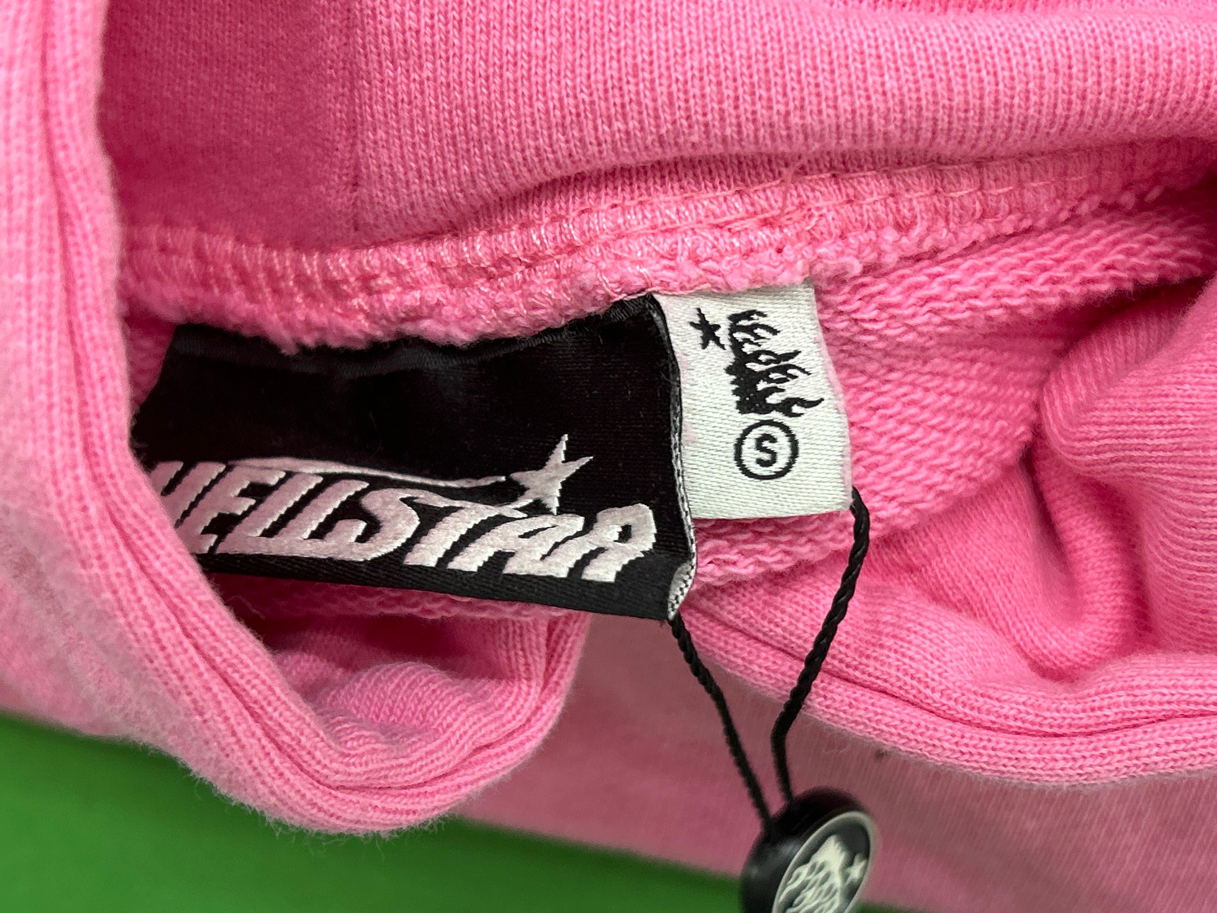 Foto QC 2 de Hellstar Hoodie Sports Logo Flame Zip Up Washed Blue