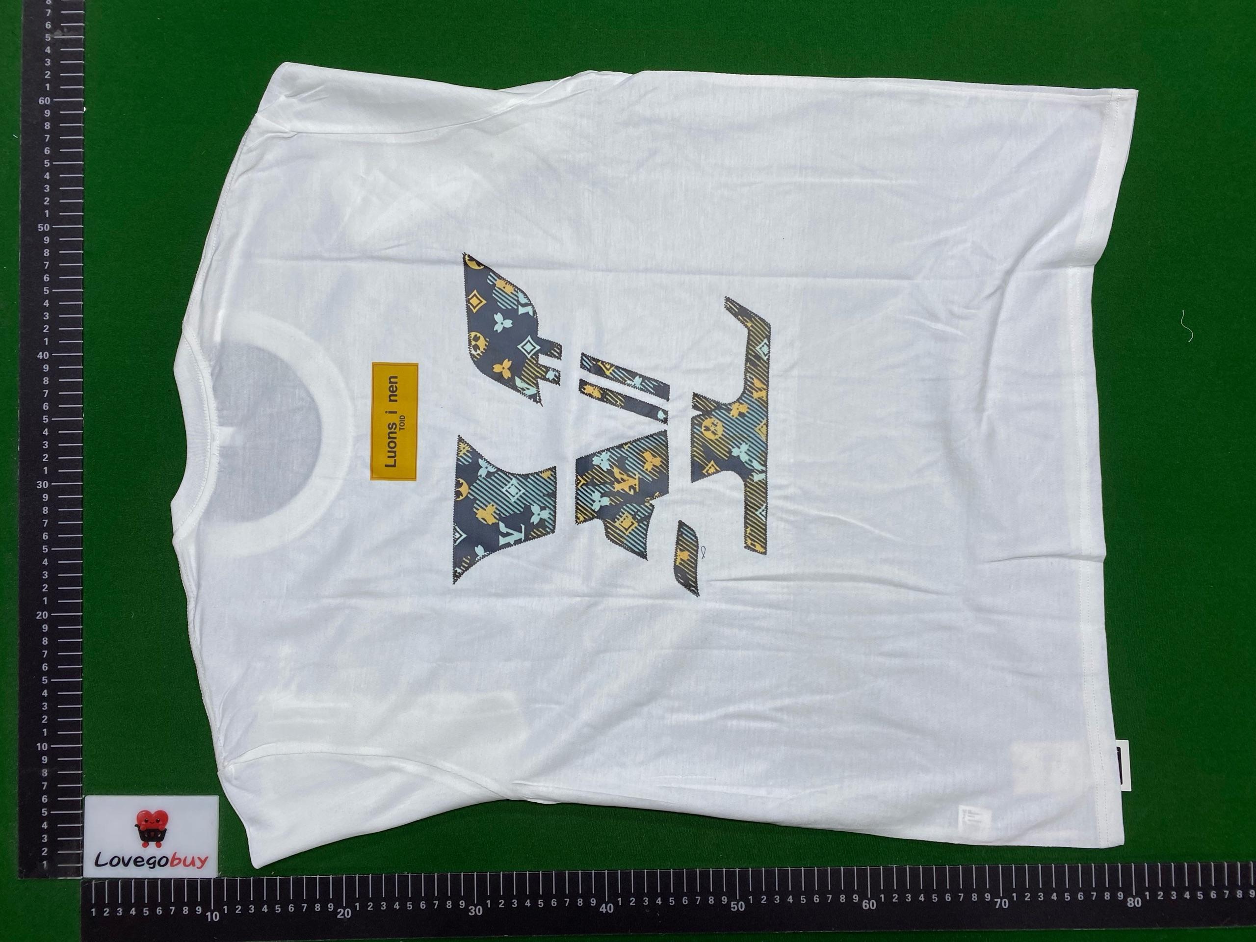 Foto QC 1 de Louis Vuitton T-shirt Monogram Logo White