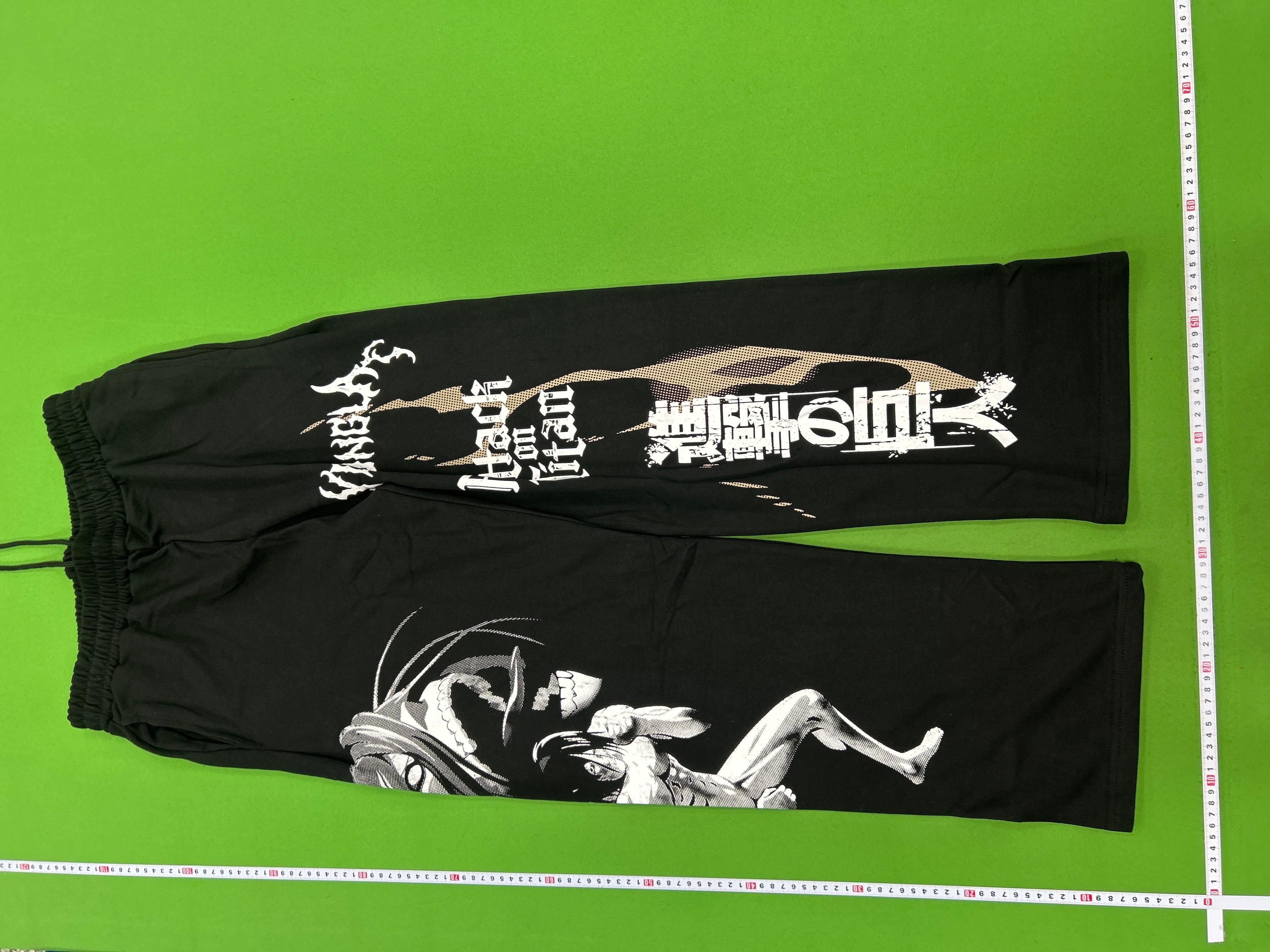 Foto QC 7 de YoungLA Attack On Titan 2128 Sweatpants Baggy The Hunters Black
