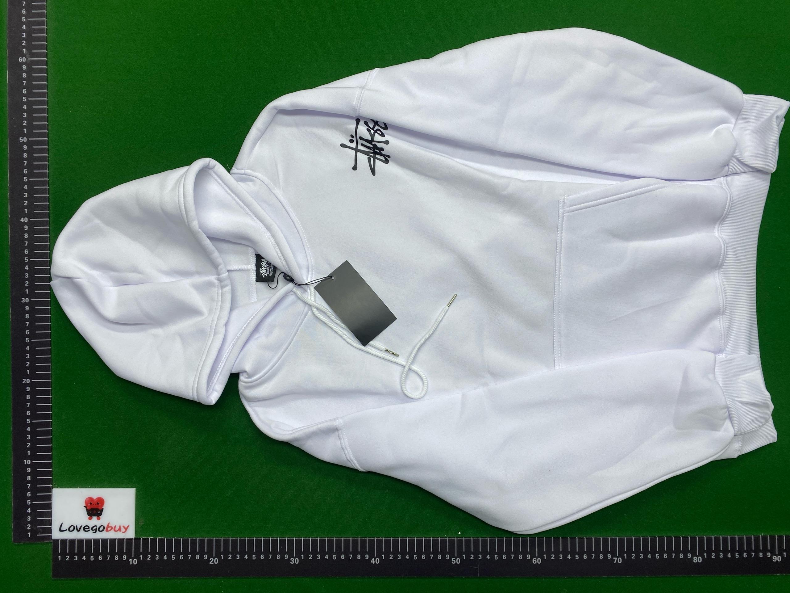 Foto QC 2 de Stussy Basic Logo Hoodie Black
