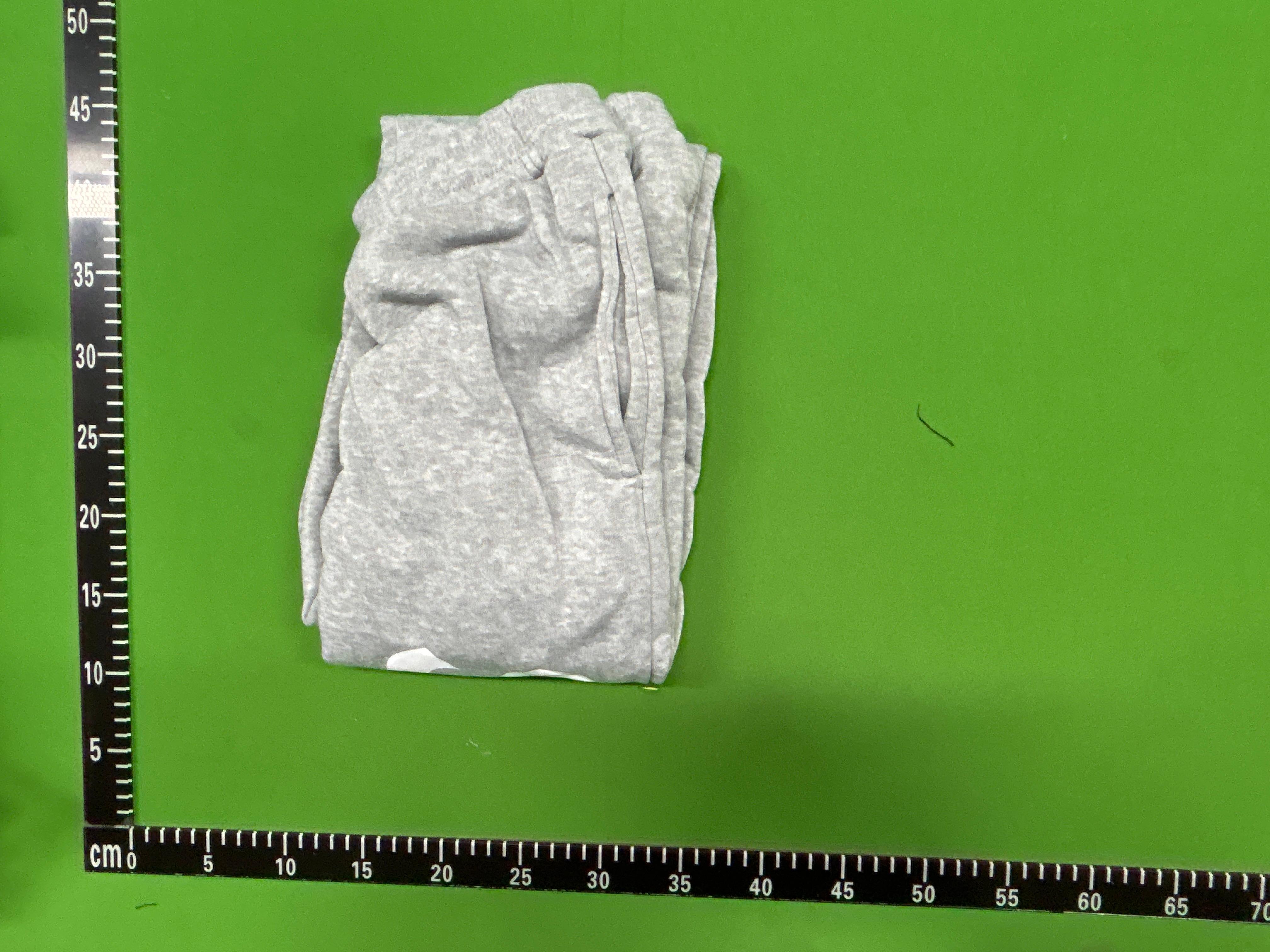 Foto QC 1 de Supreme Satin Applique Hooded Sweater Heather Grey