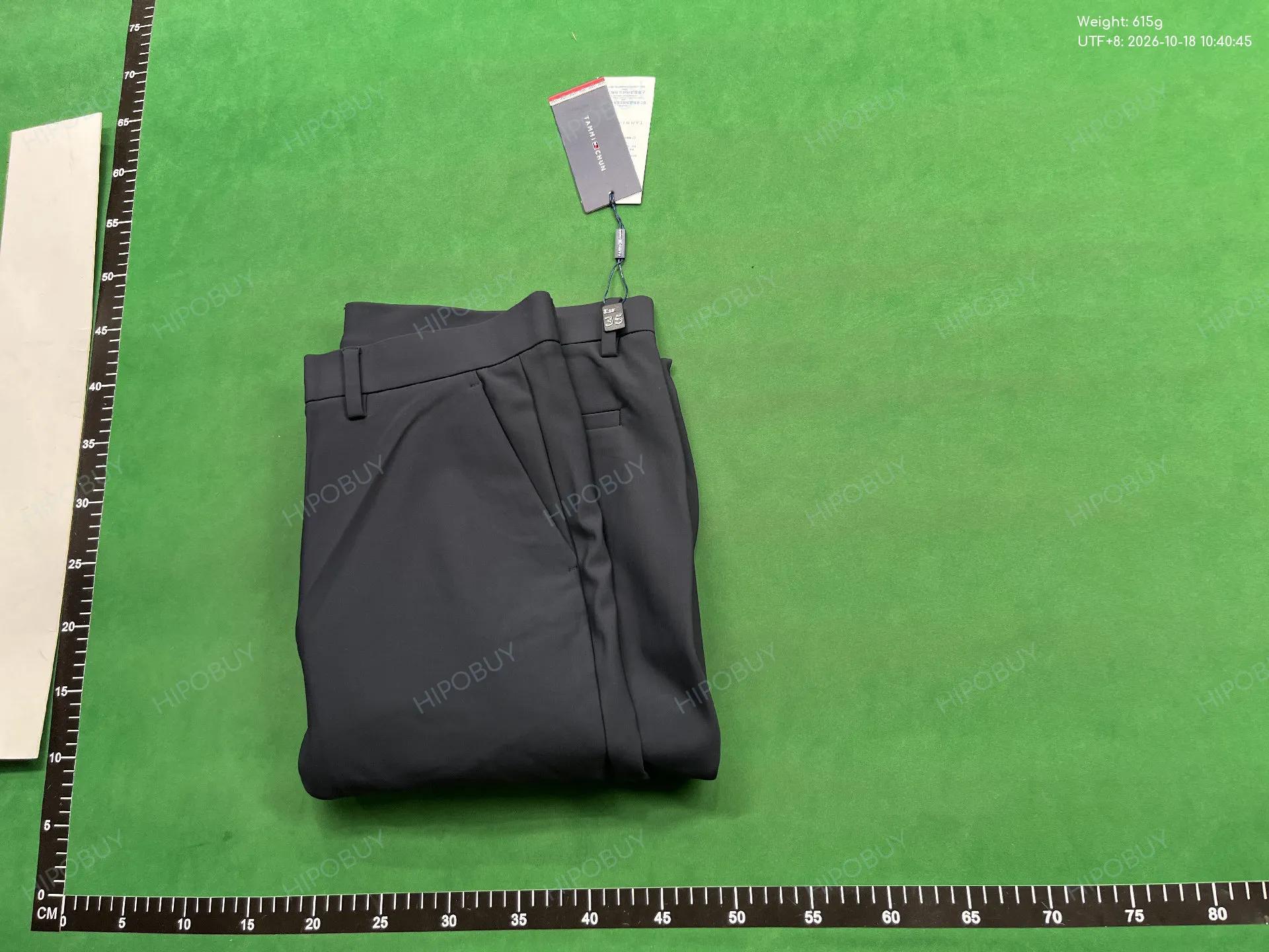 Foto QC 4 de Tommy Hilfiger Pants Straight Stretch Navy