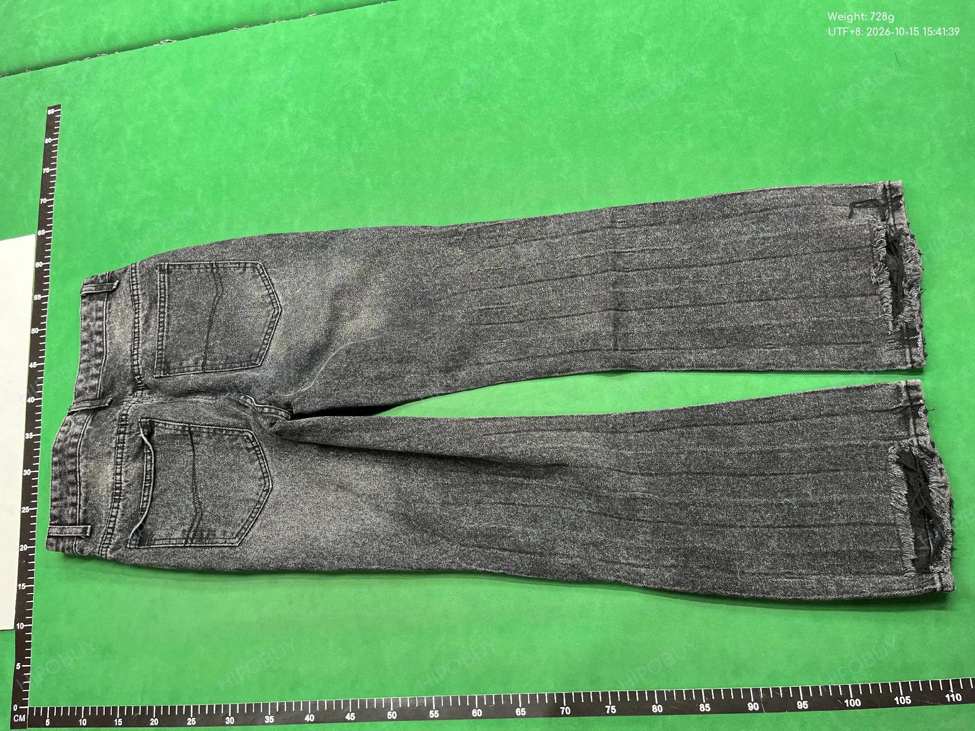 Foto QC 7 de Balenciaga Lost Tape Jeans Flared Distressed Washed Black