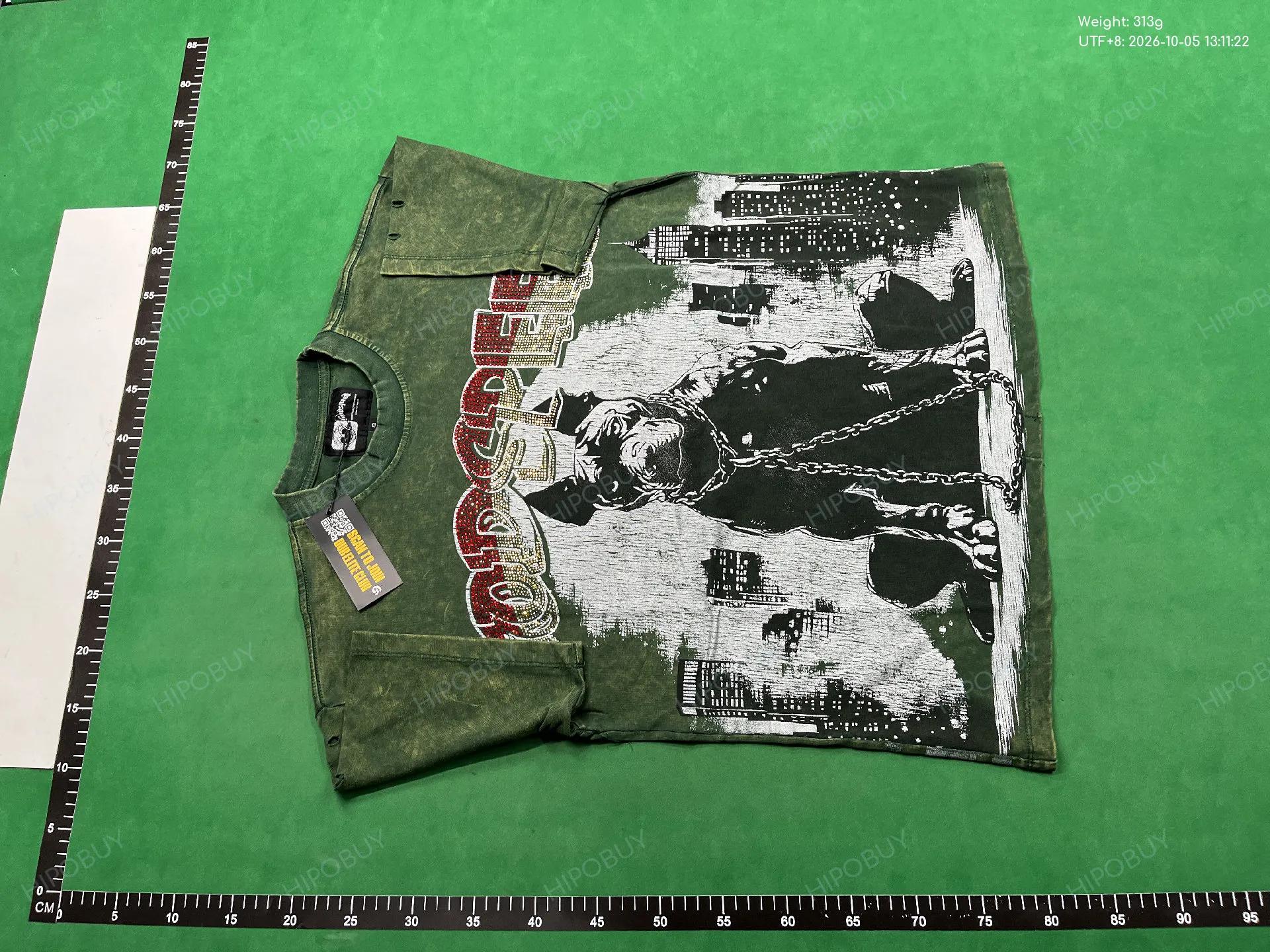 Foto QC 6 de Hellstar Saints Global T-shirt Skull Crown of Thorns Black