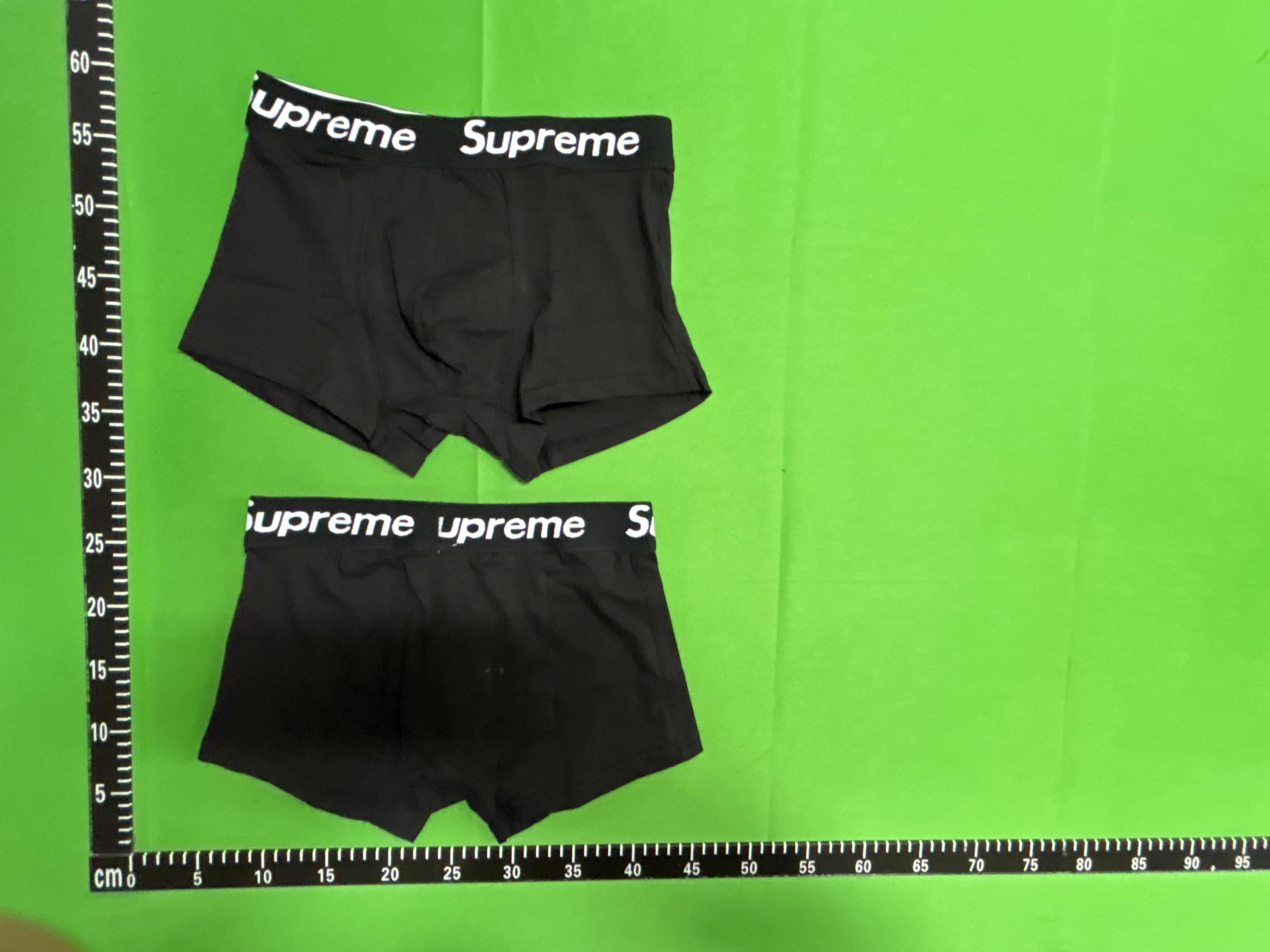 Foto QC 3 de Supreme Underwear Cotton Boxer Briefs Red