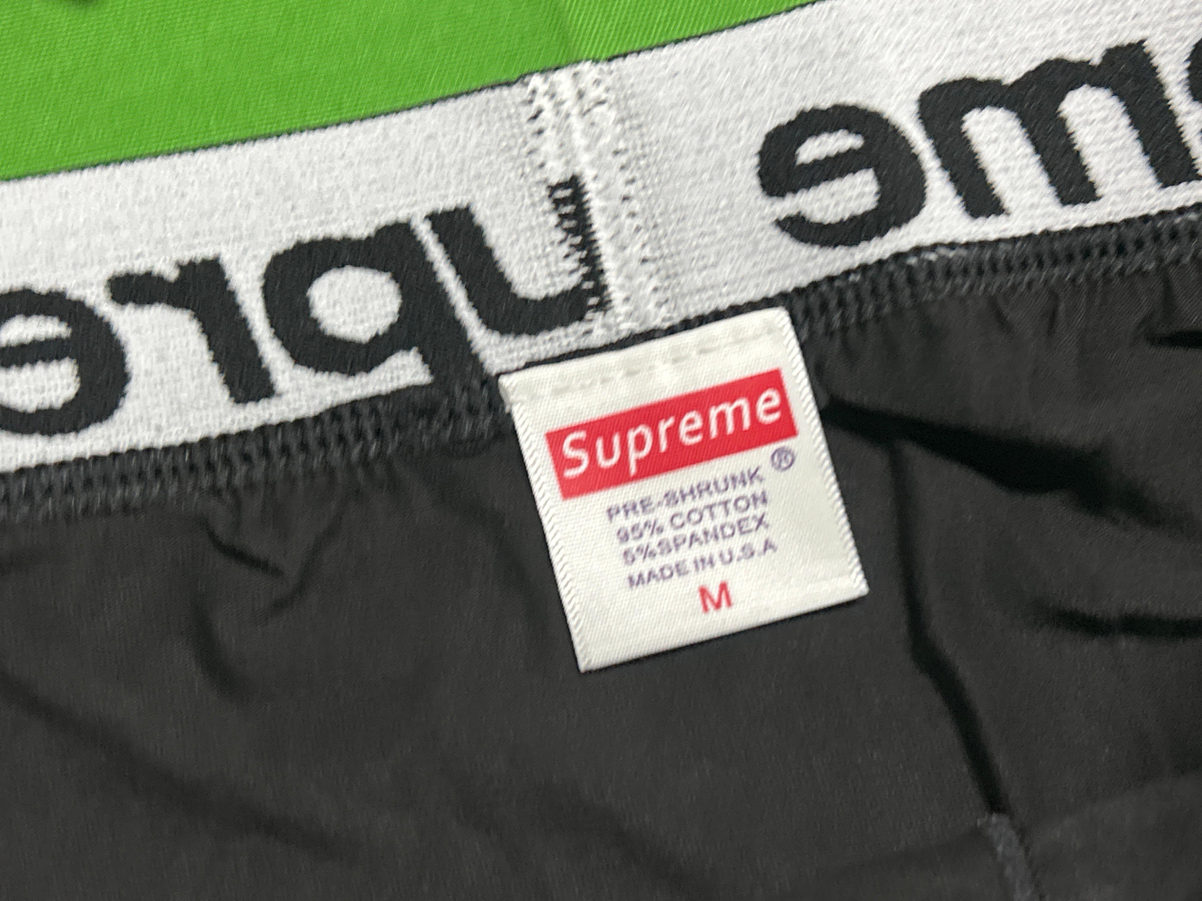 Foto QC 2 de Supreme Underwear Cotton Boxer Briefs Red