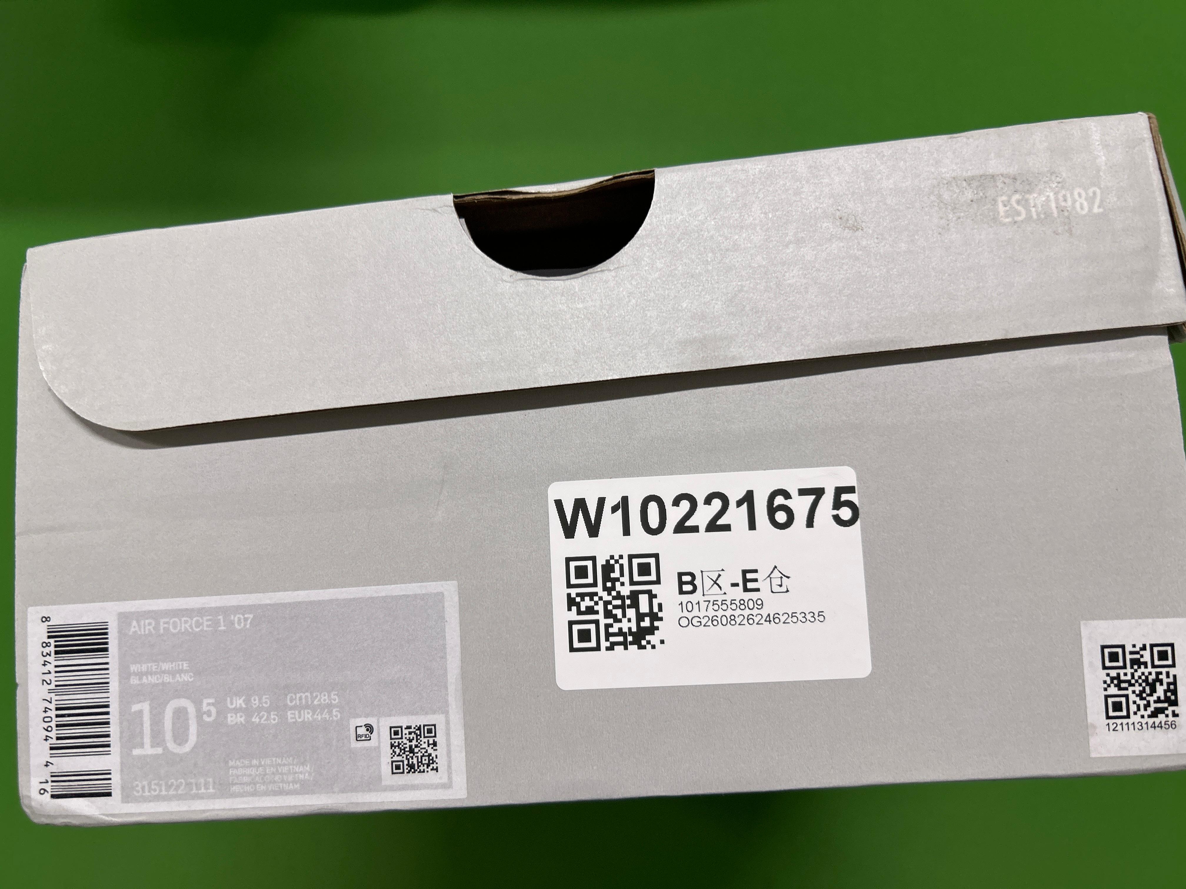 Foto QC 1 de Nike Air Force 1 Low '07 White CW2288-111