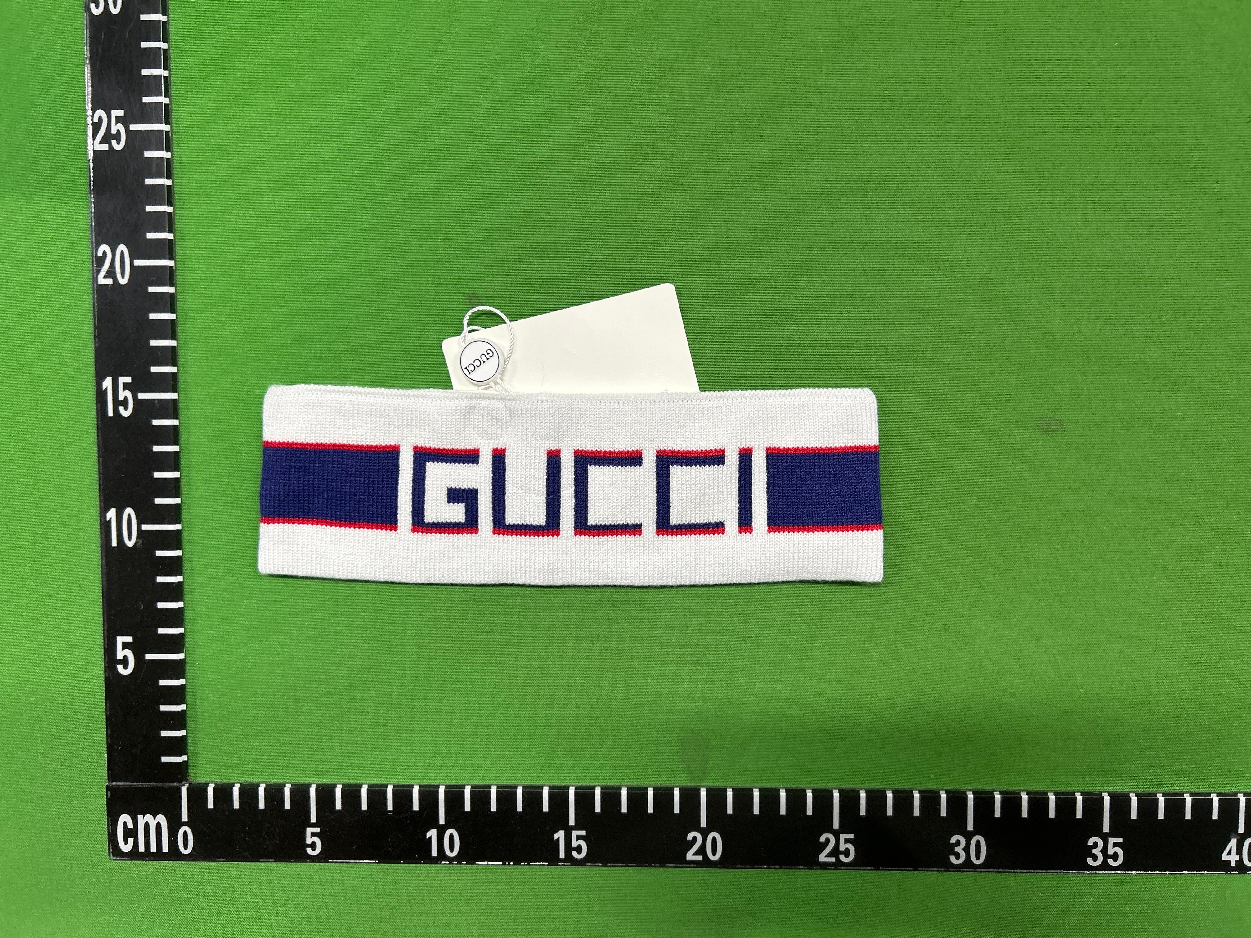 Foto QC 2 de Gucci Logo Headband White