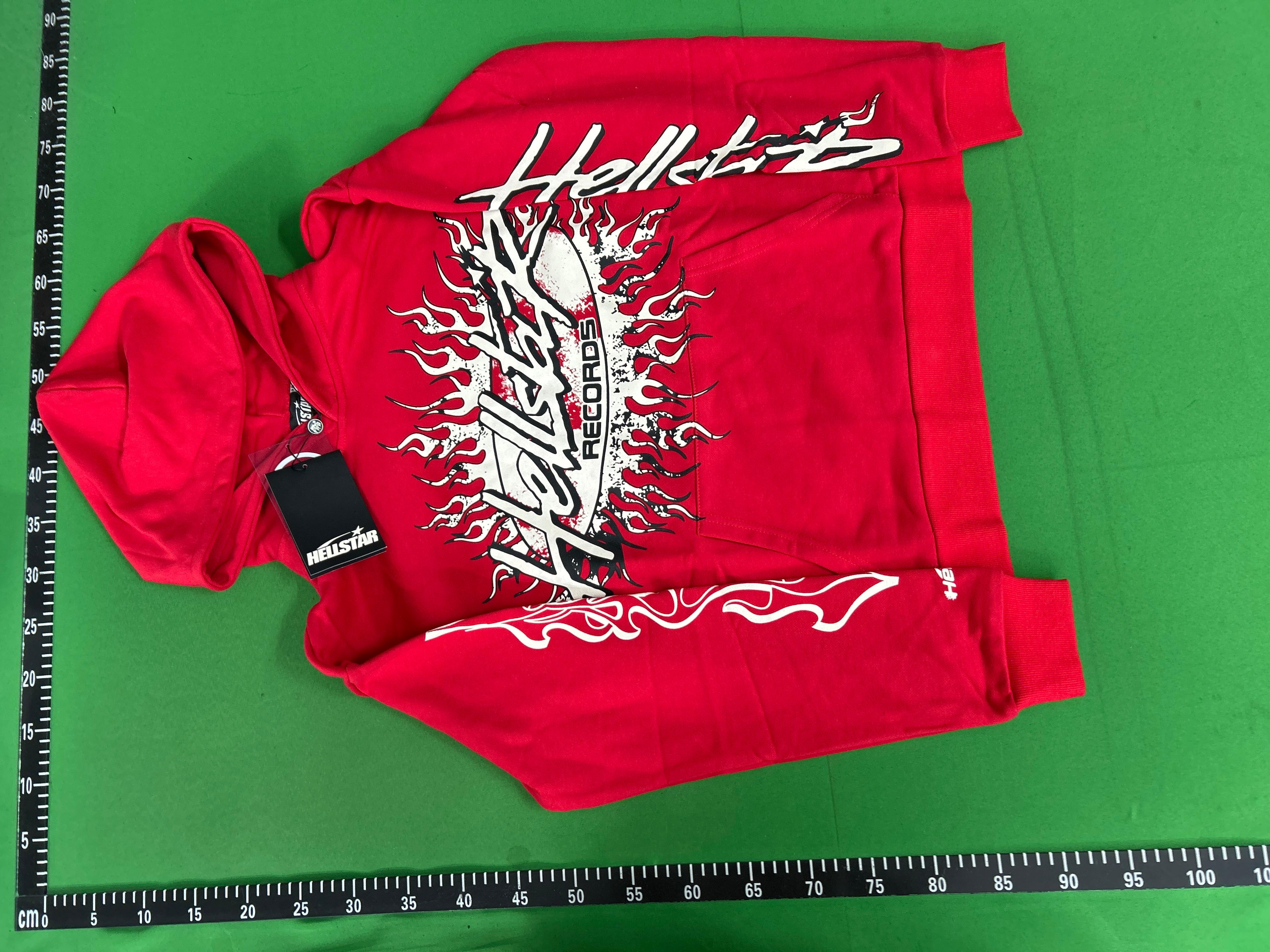 Foto QC 2 de Hellstar Path To Paradise Sweater Graphic Hoodie Blue