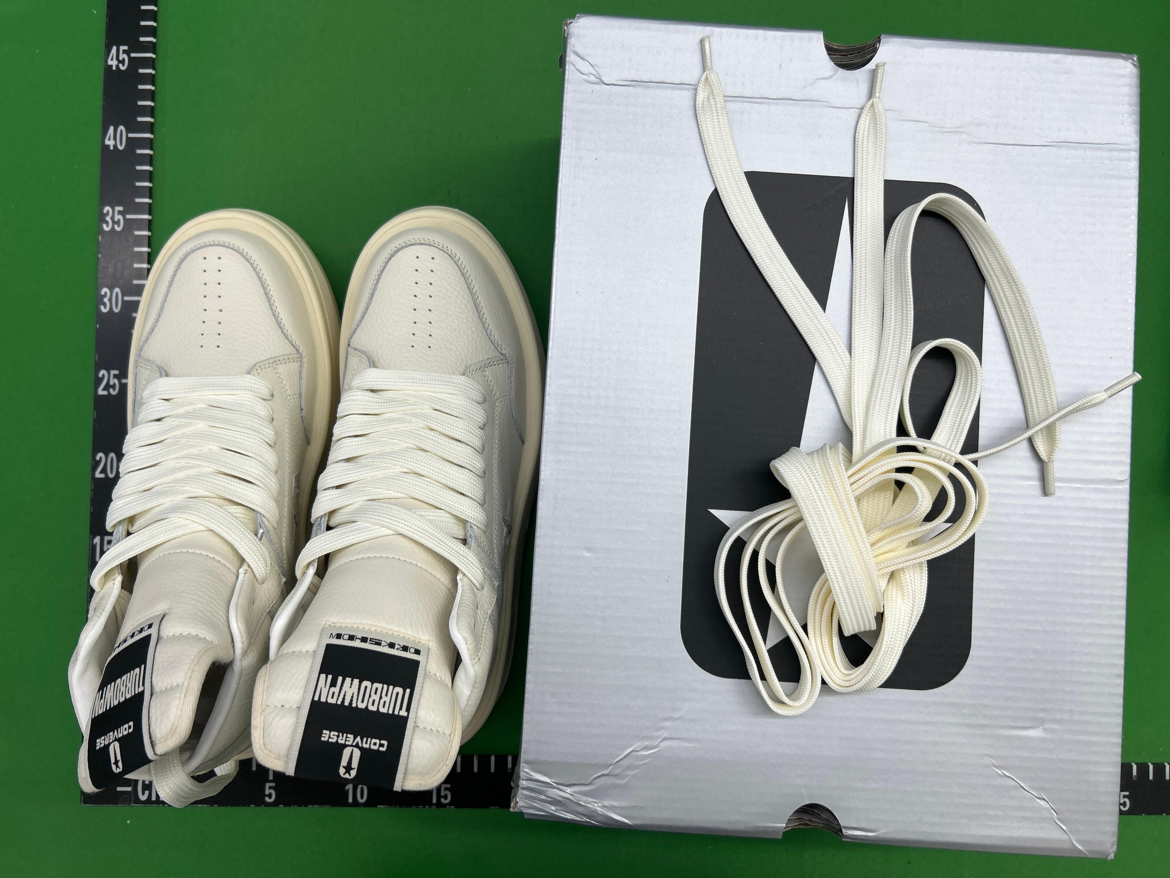 Foto QC 2 de Rick Owens DRKSHDW Ramones Low Black Milk
