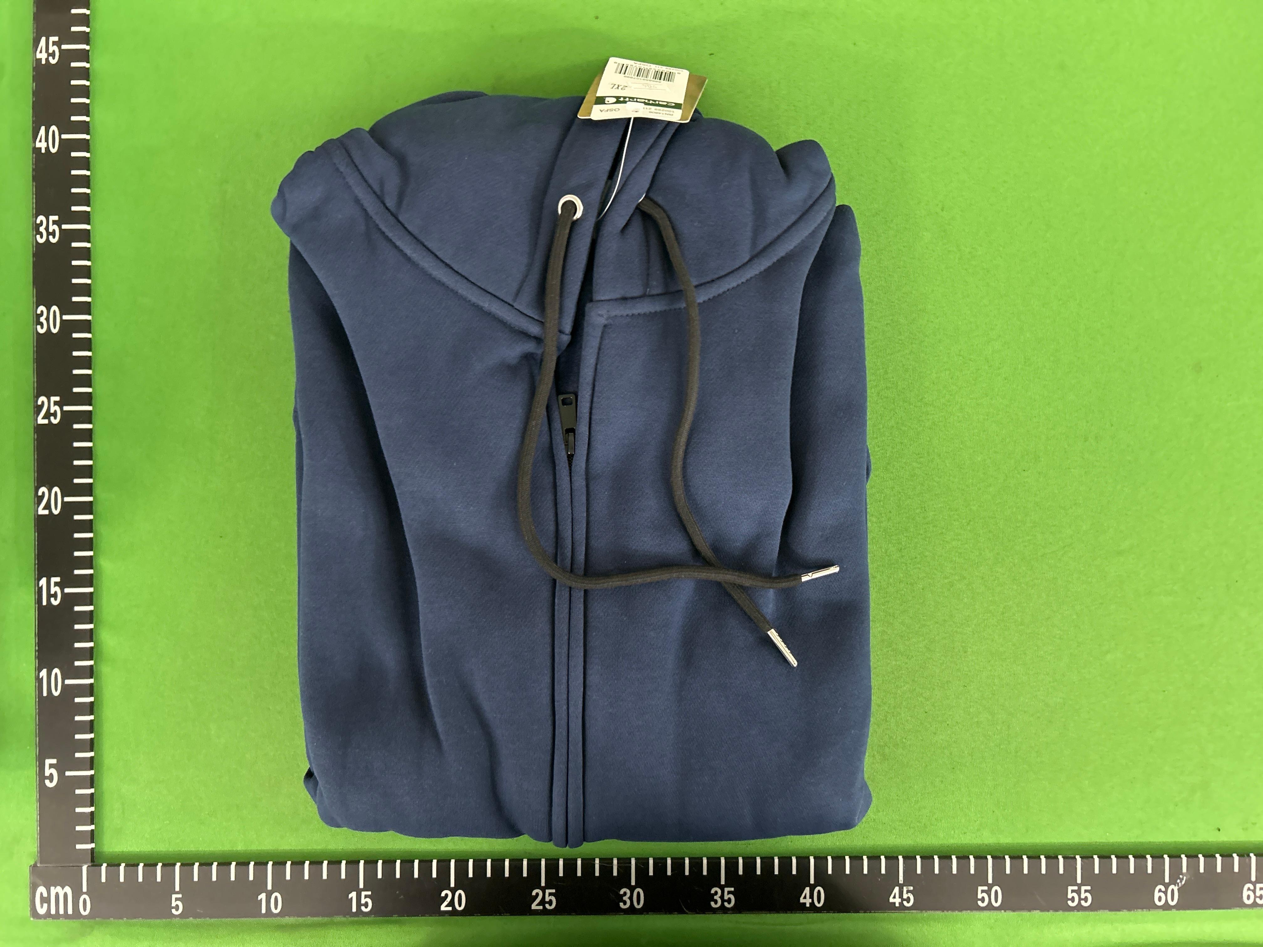 Foto QC 1 de Carhartt WIP Script Hooded Sweater Green