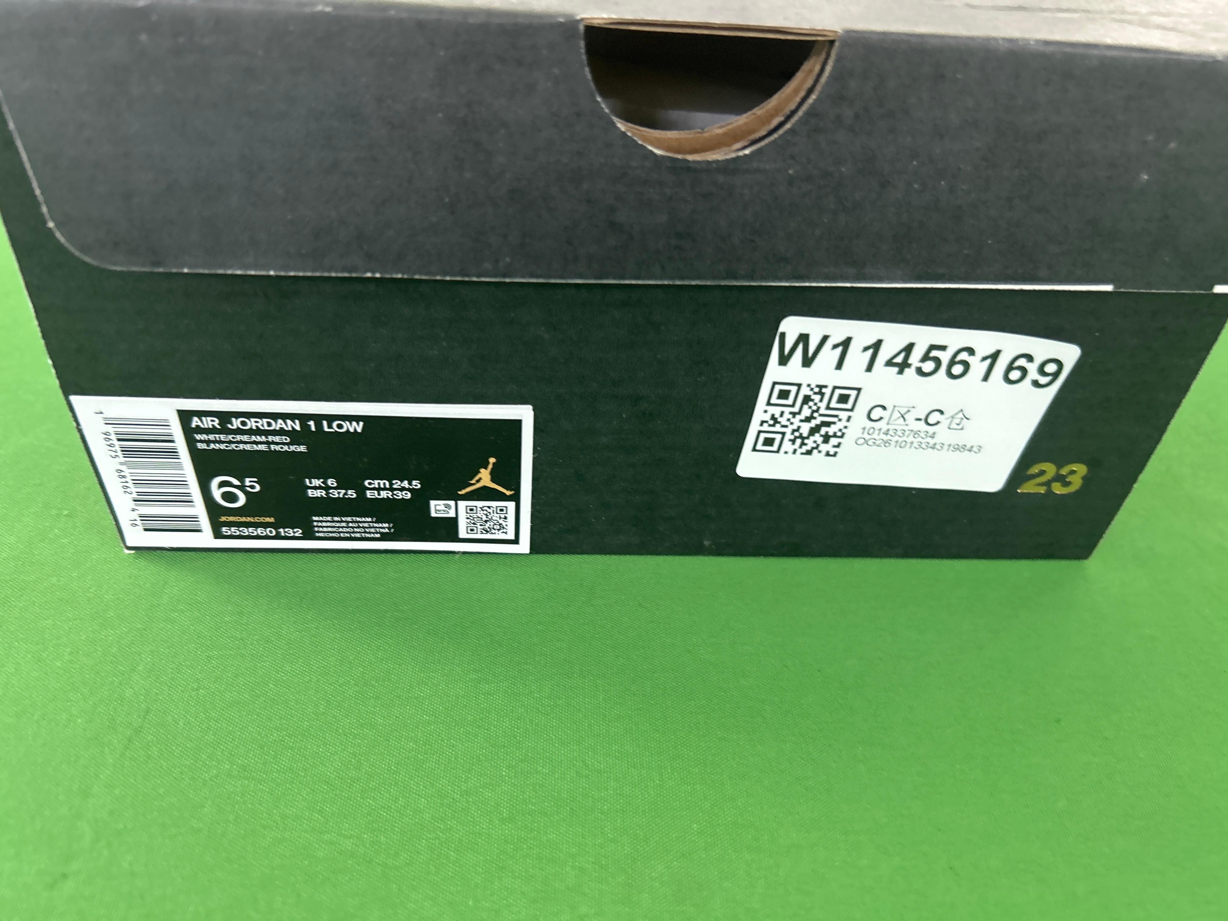 Foto QC 1 de Jordan 1 Retro Low OG SP Travis Scott Black Phantom DM7866-001