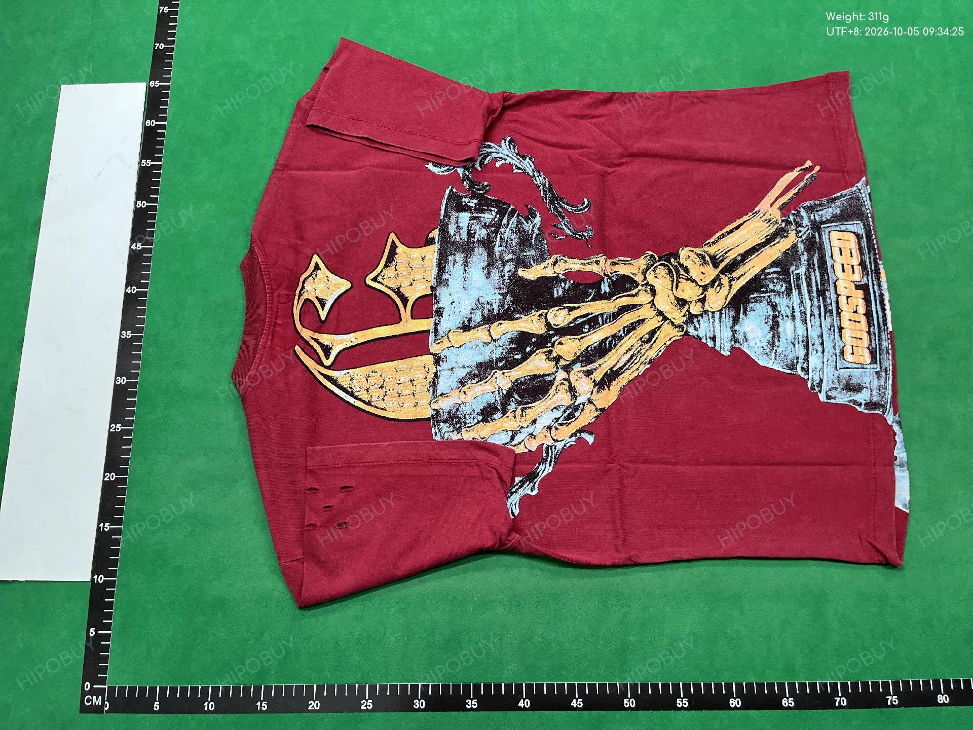 Foto QC 3 de Hellstar Saints Global T-shirt Skull Crown of Thorns Black