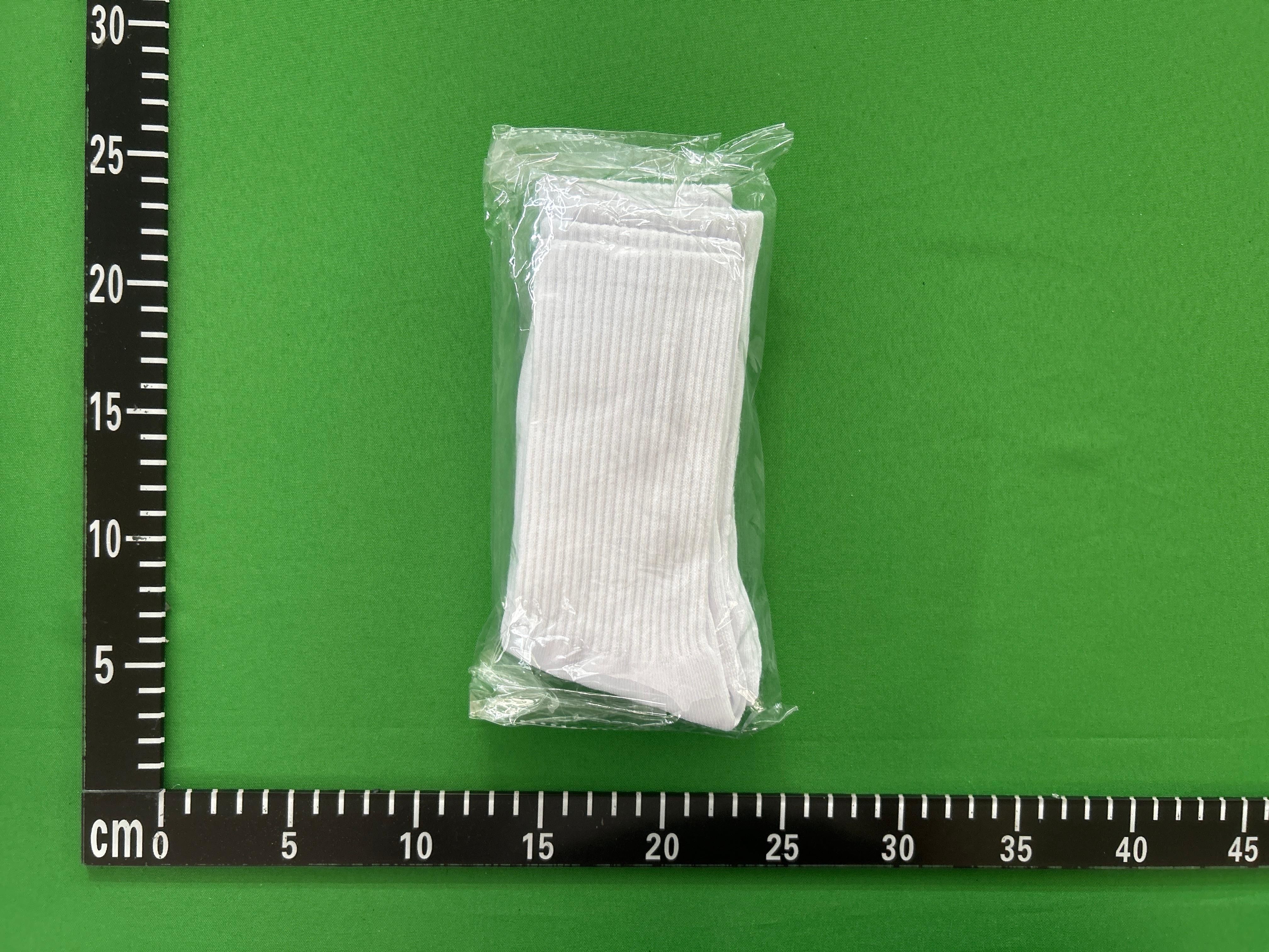 Foto QC 1 de Other Socks Ribbed Cotton White Grey Black