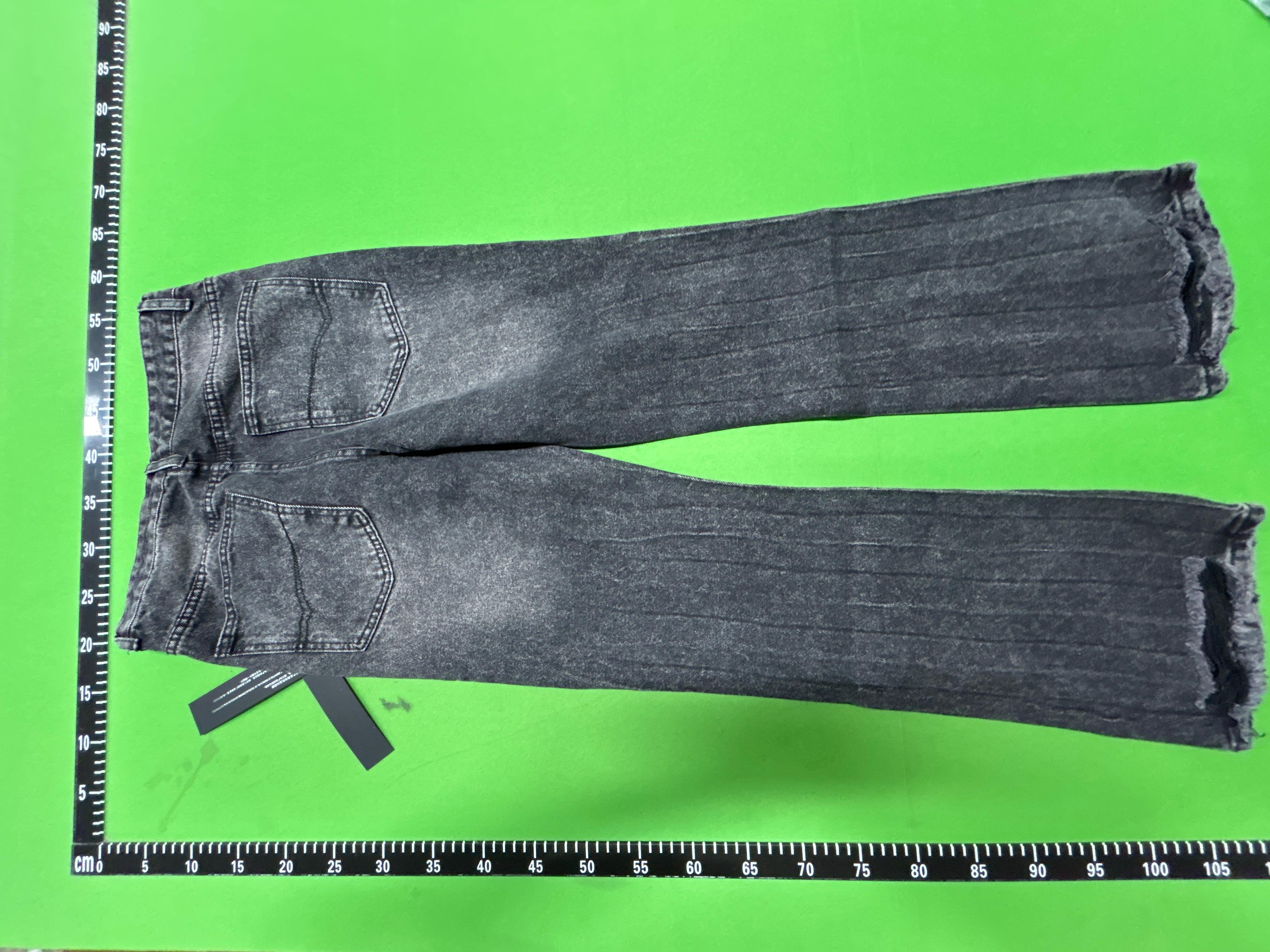 Foto QC 3 de Balenciaga Lost Tape Jeans Flared Distressed Washed Black