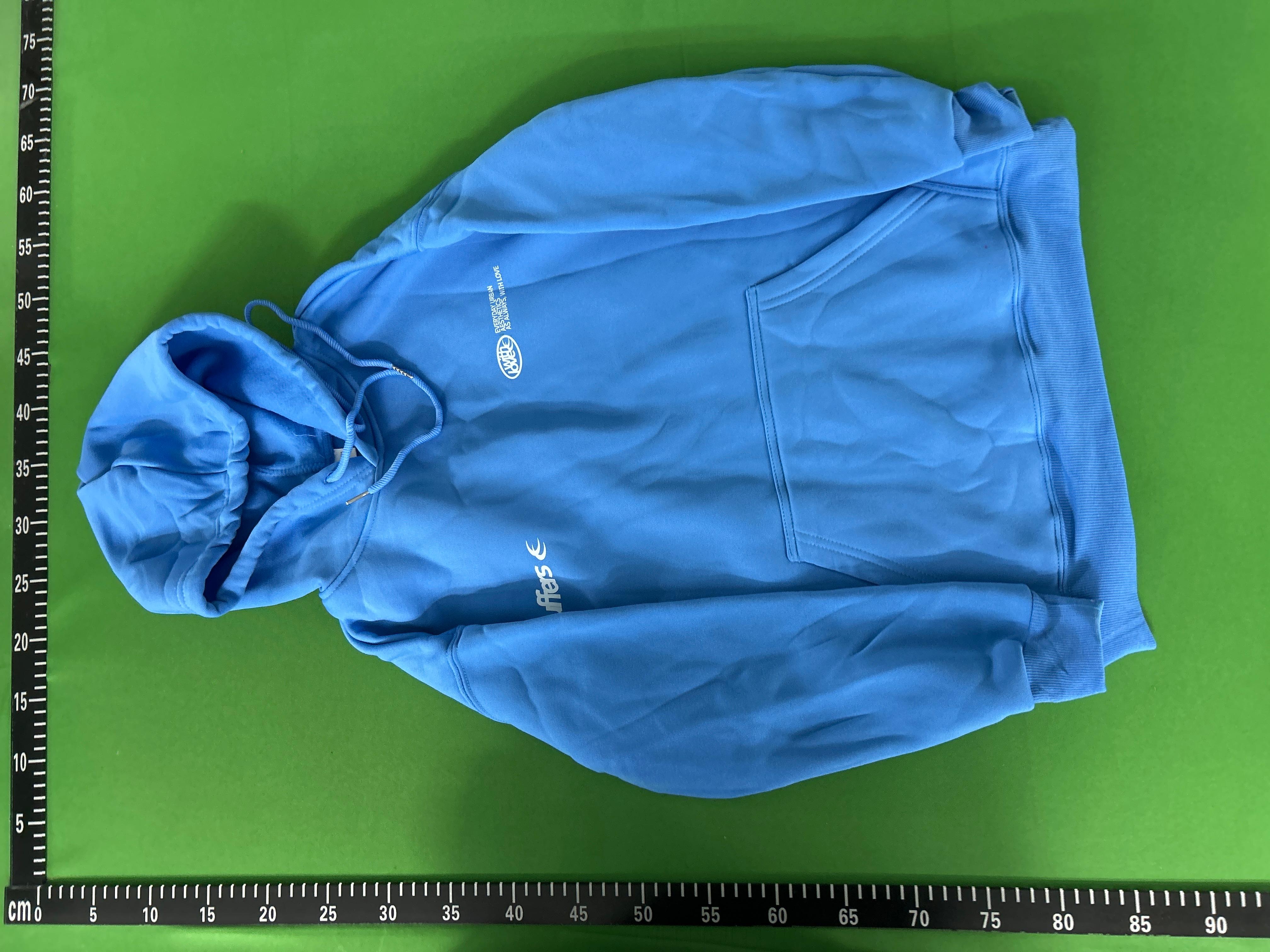 Foto QC 3 de Scuffers Sign Sweater Hooded With Love Blue