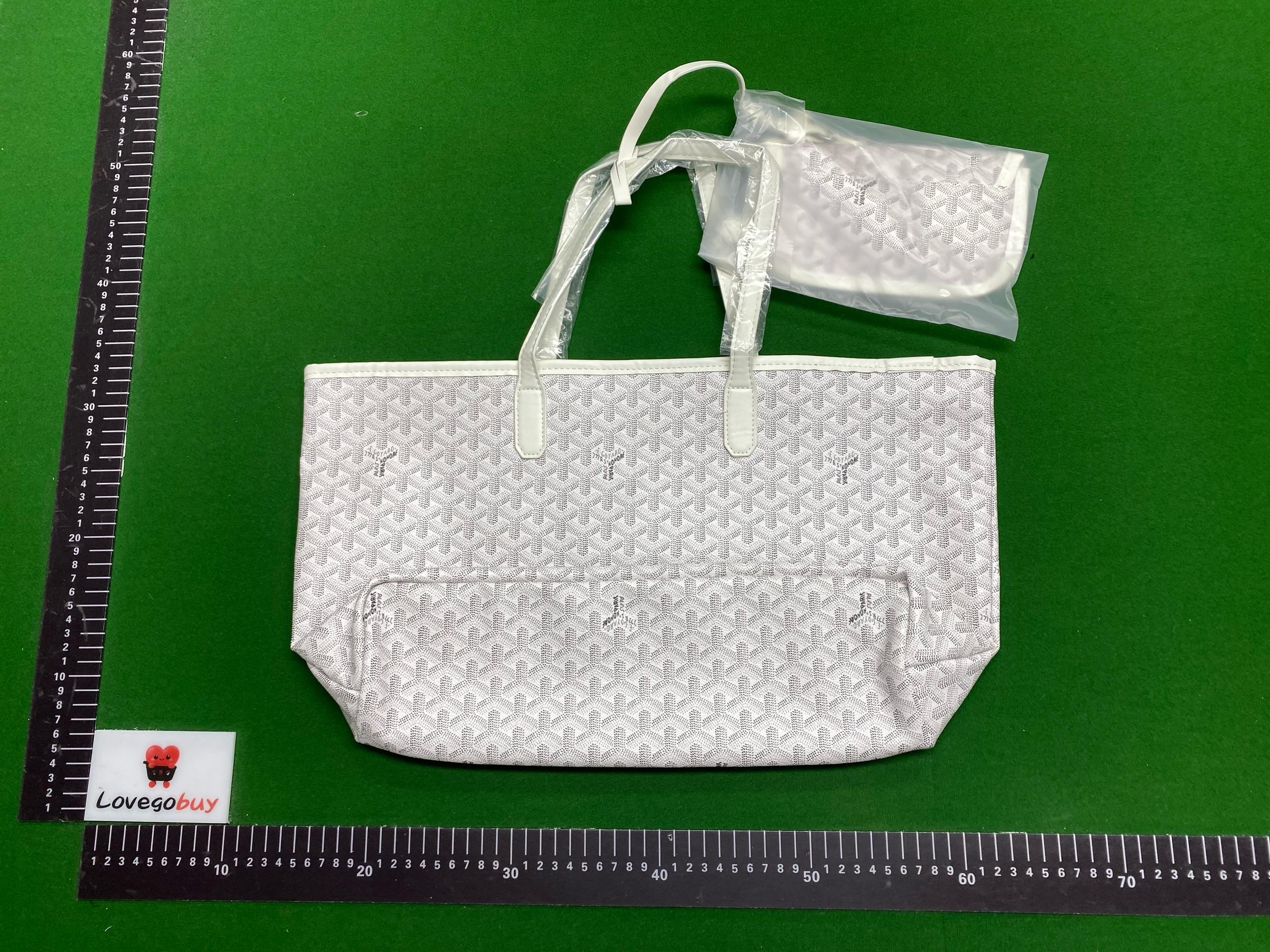 Foto QC 3 de Goyard Saint Louis GM Green Goyardine Canvas