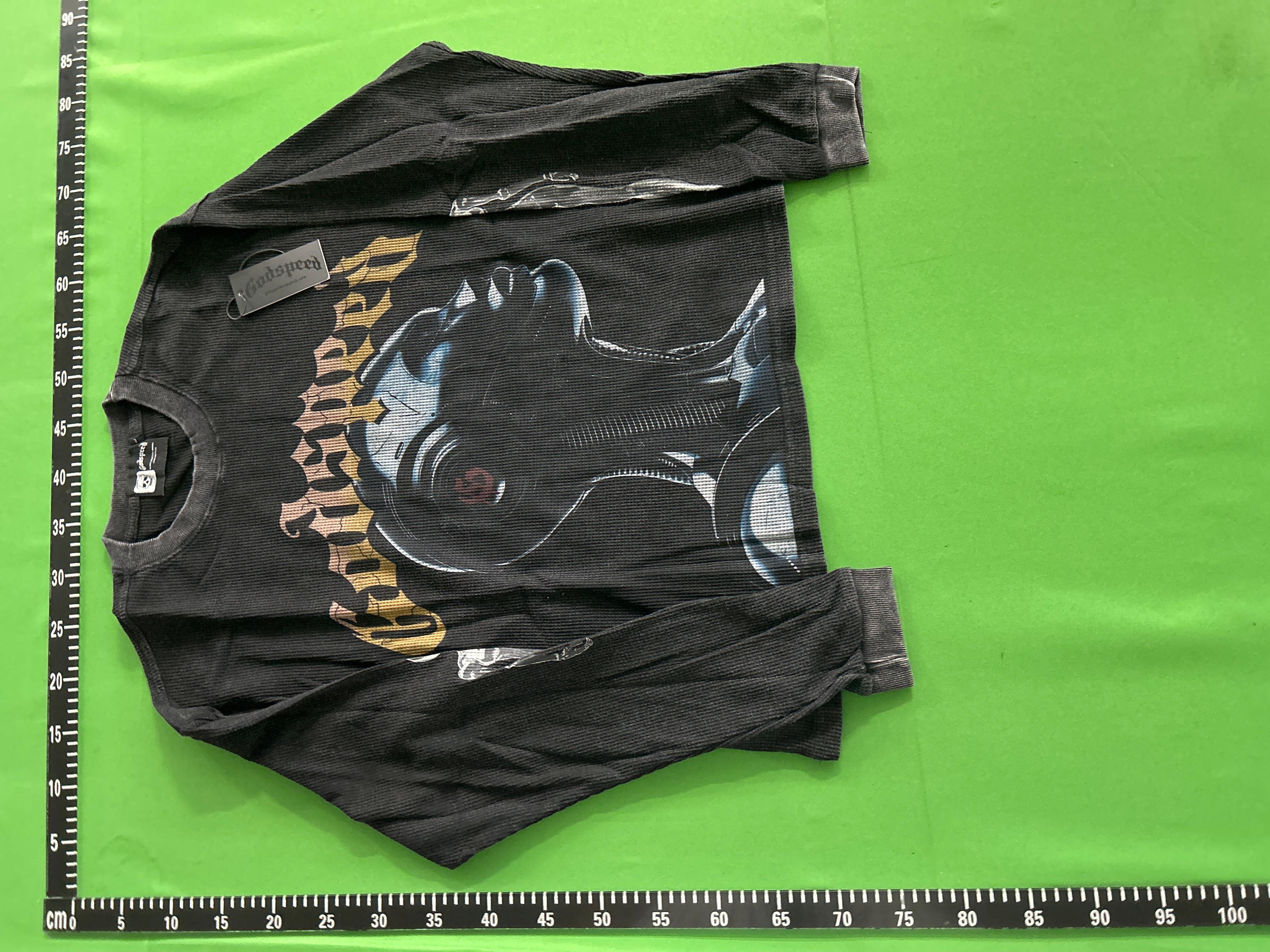 Foto QC 3 de Godspeed Studded OG Logo Zip Up Hooded Jacket Black Wash
