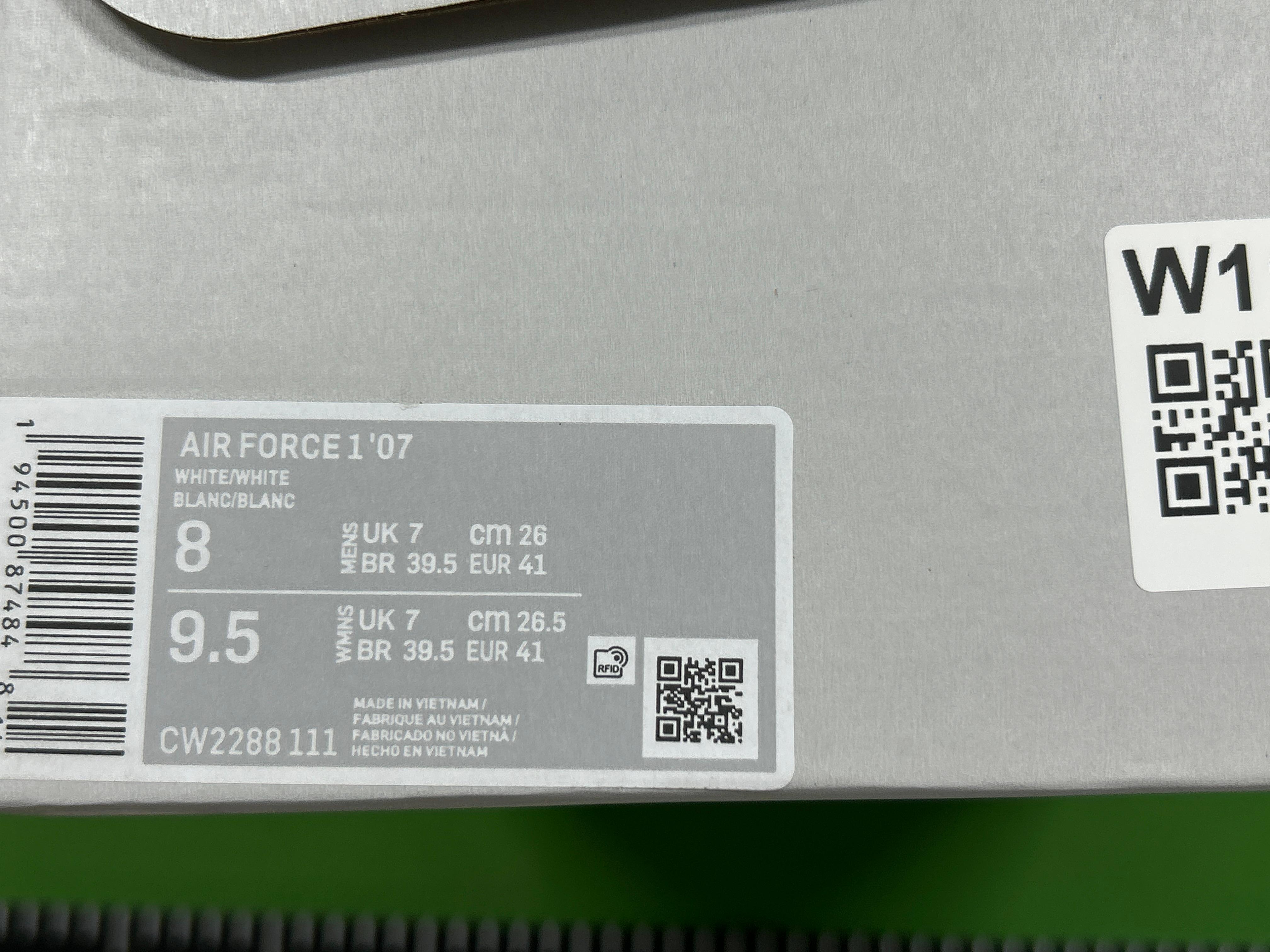 Foto QC 1 de Nike Air Force 1 Low Rope Laces Triple White