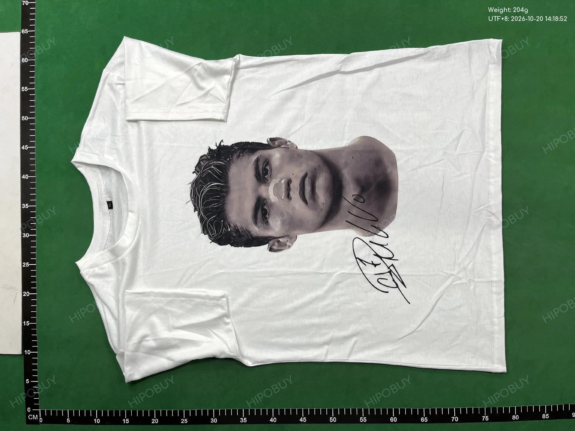 Foto QC 2 de Other Cristiano Ronaldo T-shirt Portrait Graphic Black