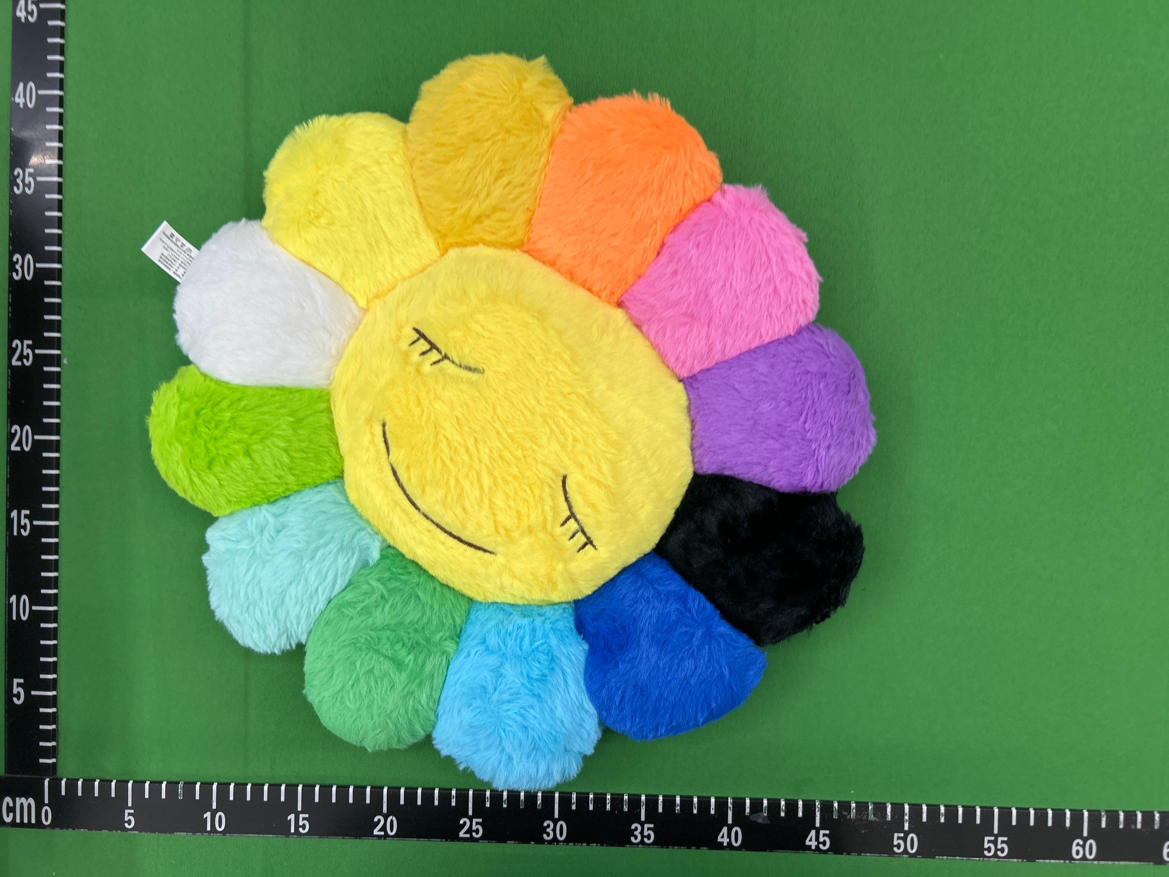 Foto QC 4 de Takashi Murakami Flower Cushion Black/White