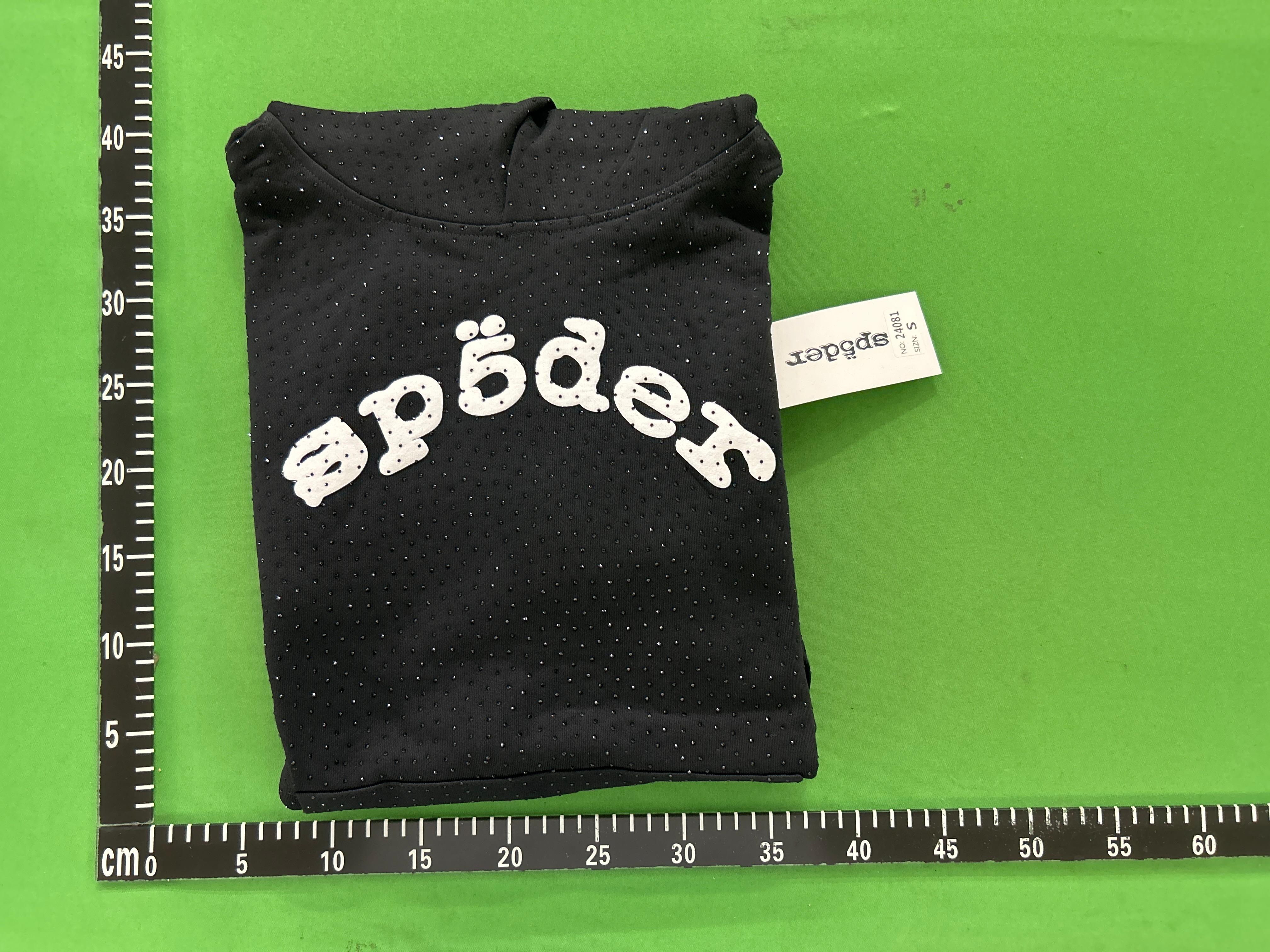 Foto QC 5 de Sp5der Heavy Web Sweater Cotton Fleece Black Green