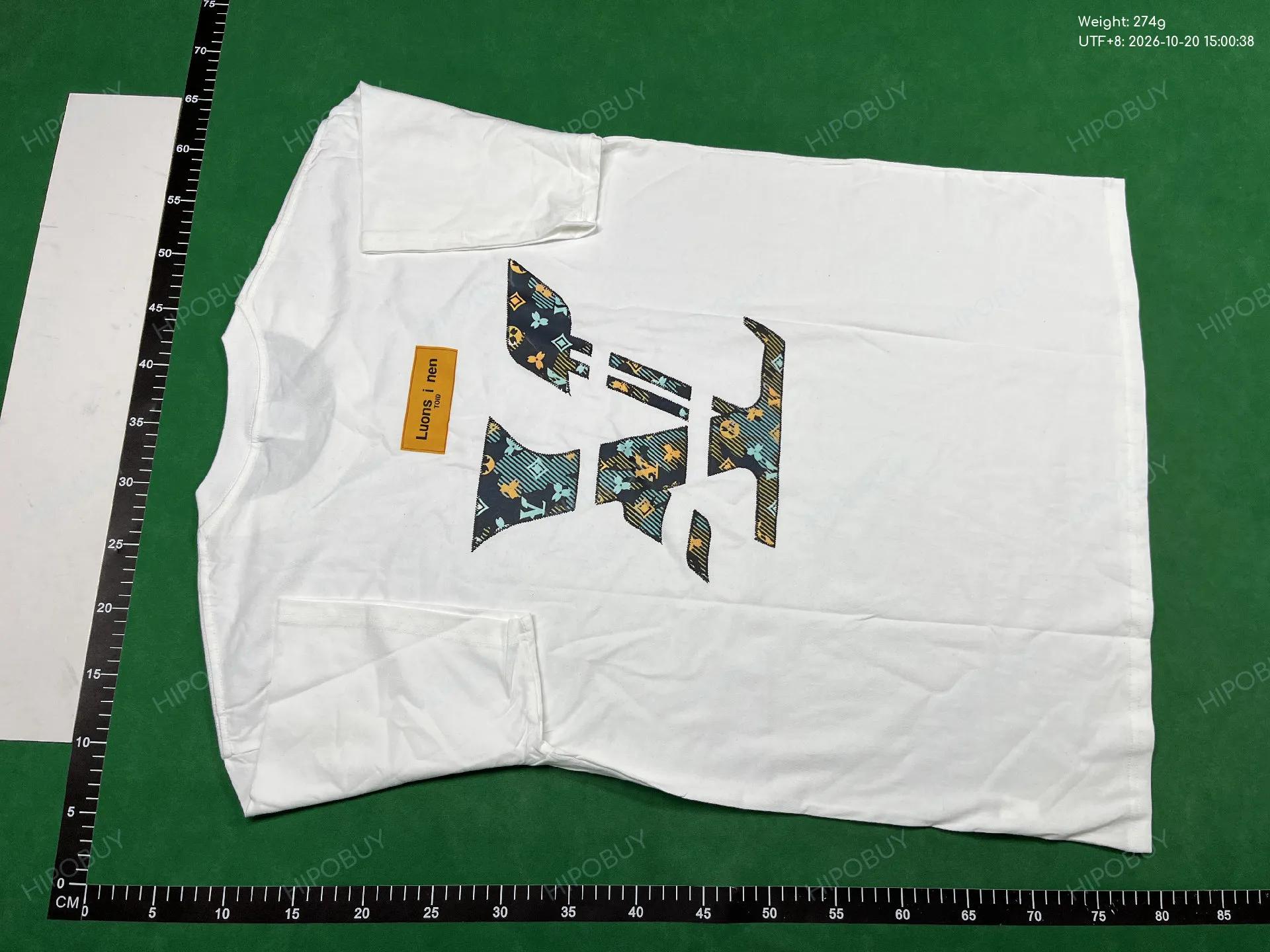 Foto QC 6 de Louis Vuitton T-shirt Monogram Logo White