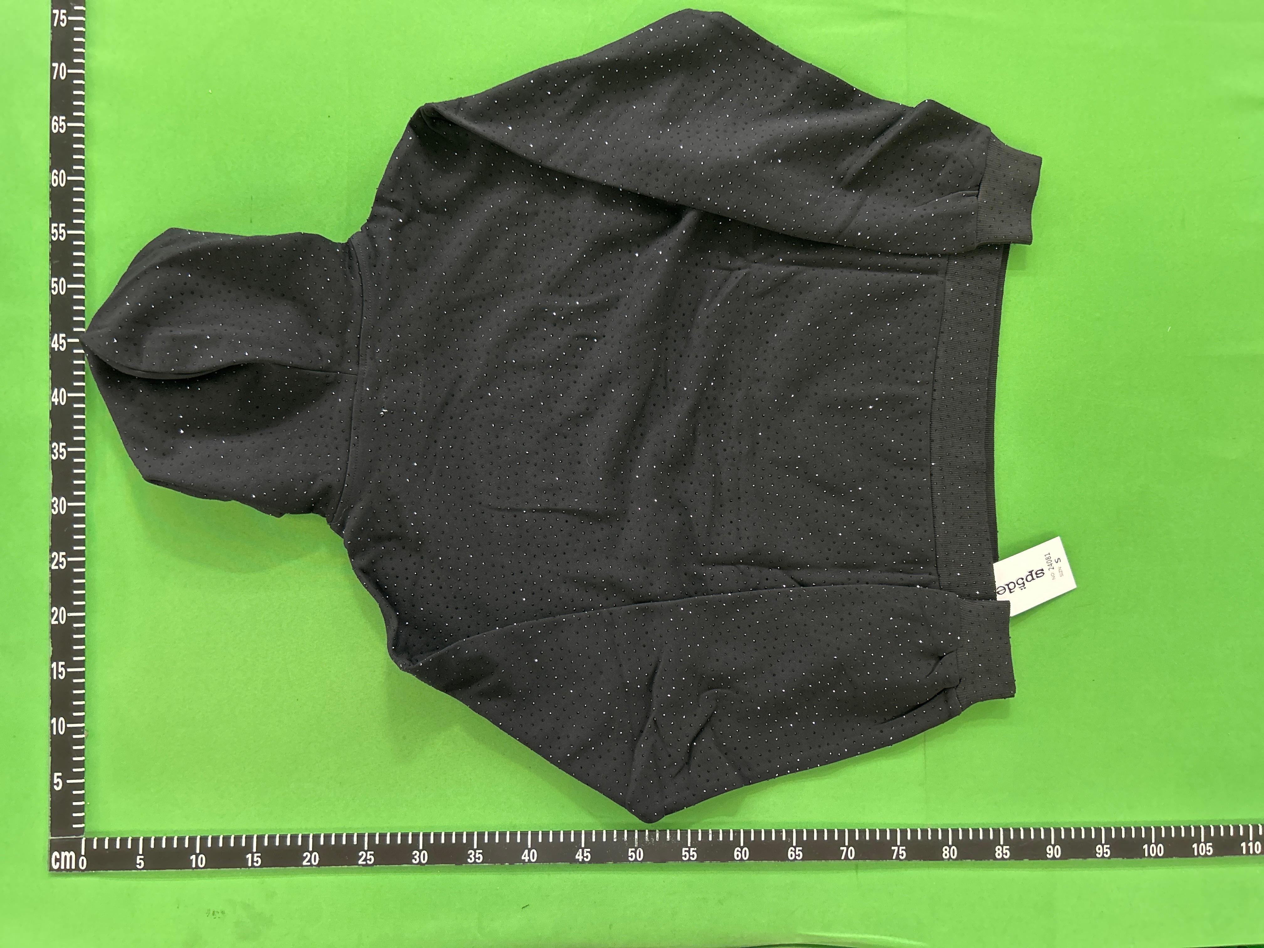 Foto QC 8 de Sp5der Heavy Web Sweater Cotton Fleece Black Green