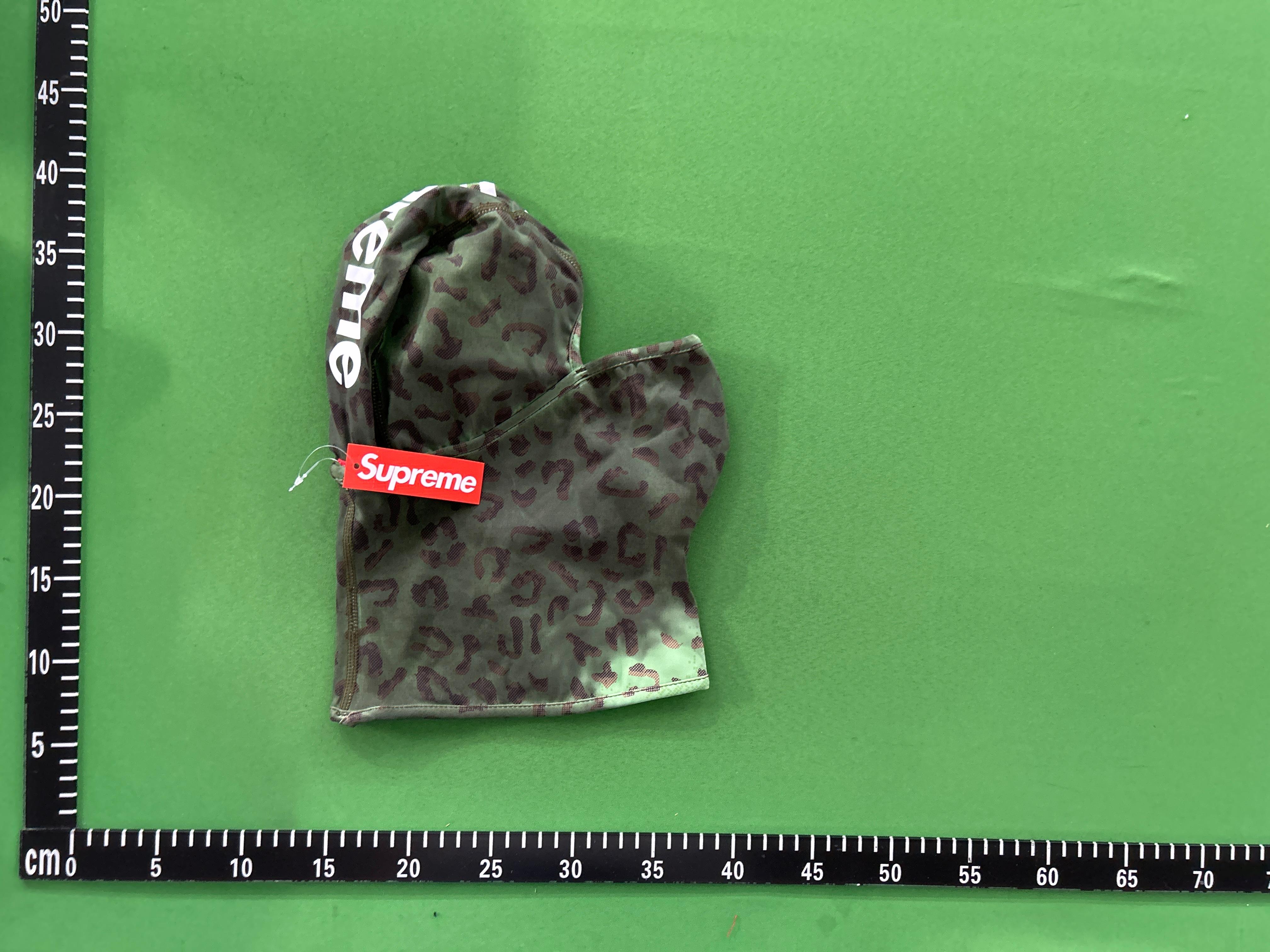 Foto QC 5 de Supreme Leopard Balaclava Olive