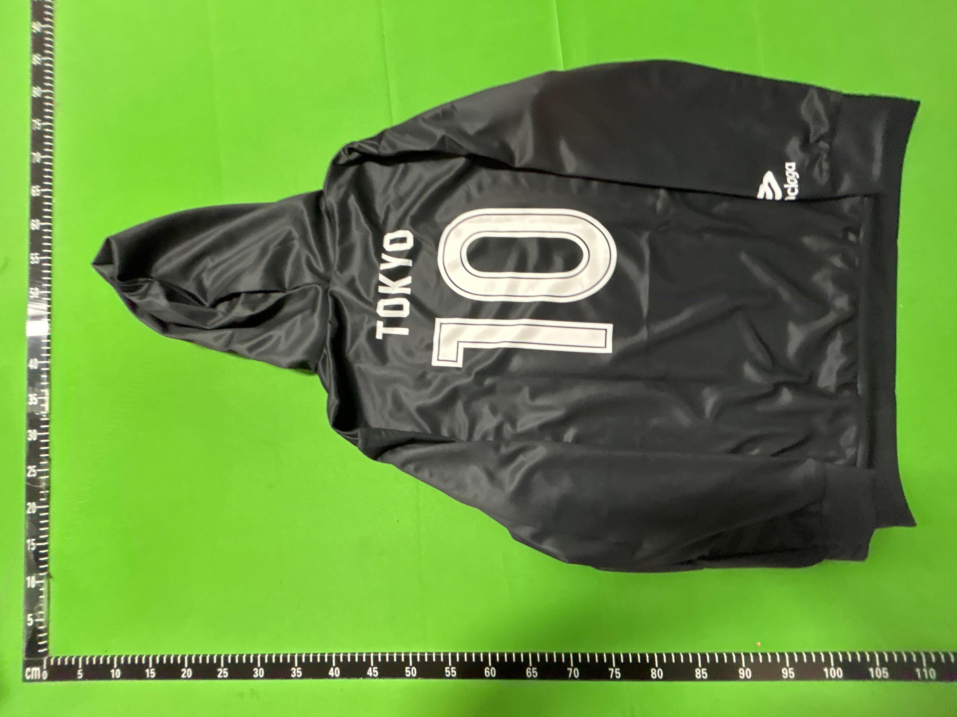 Foto QC 3 de Balenciaga Soccer Oversized Zip Sweater Black