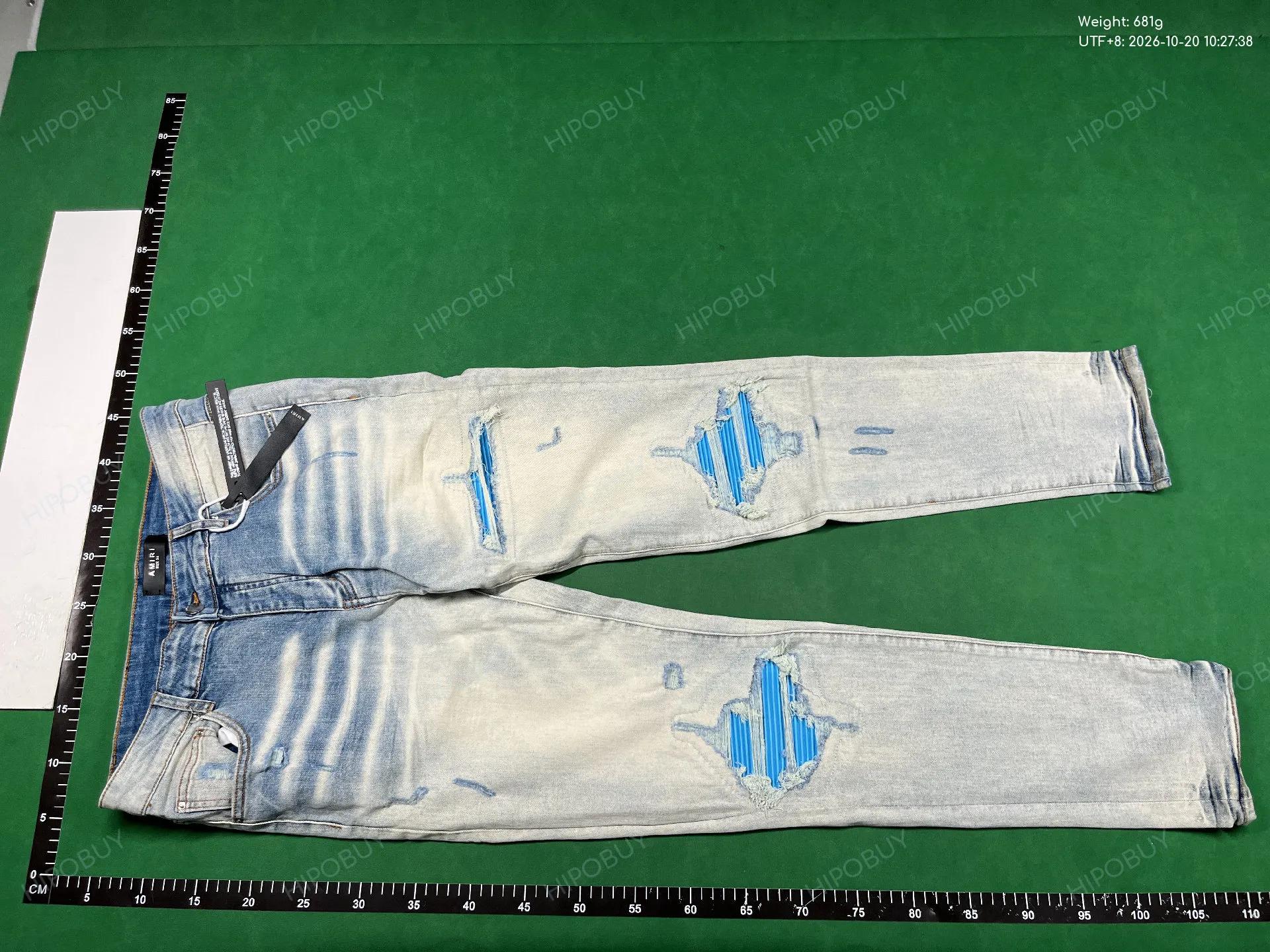 Foto QC 5 de Guapi Jeans Distressed Snake Blue