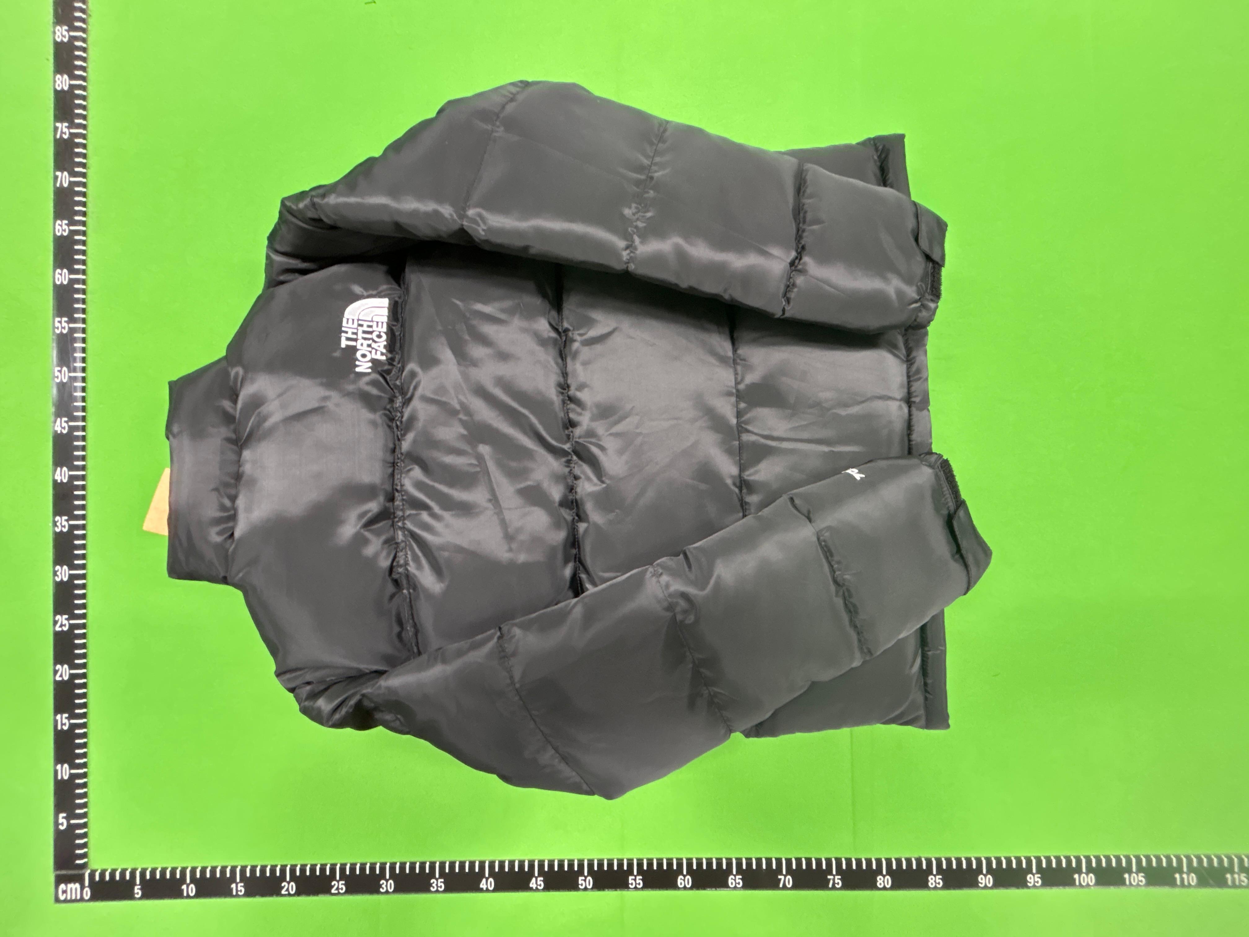 Foto QC 8 de The North Face 1996 Retro Nuptse Vest Hooded Puffer Khaki Black