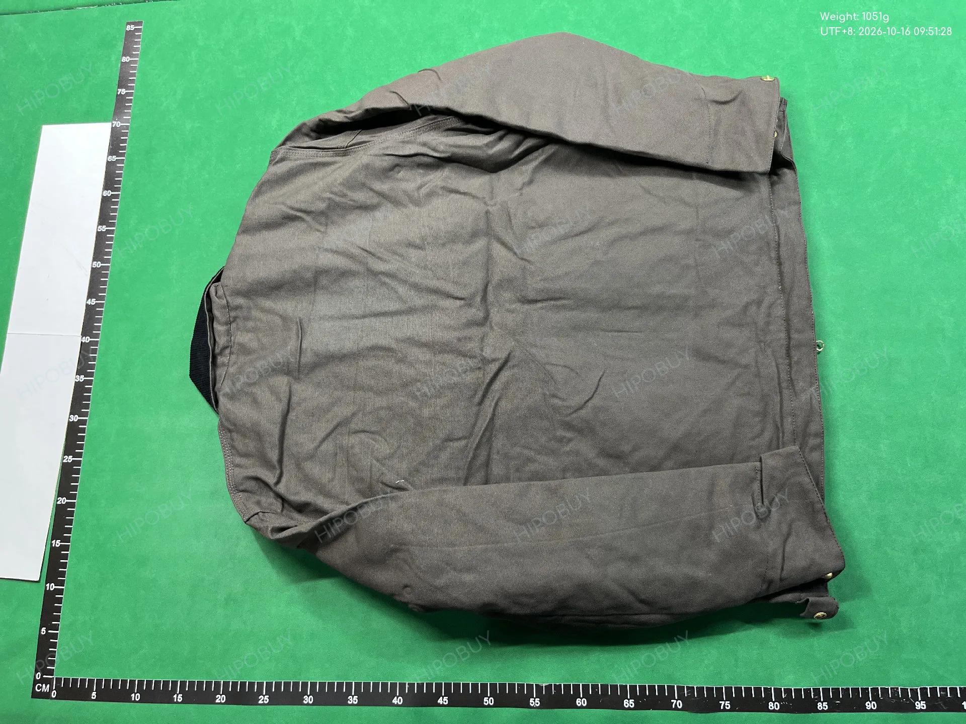 Foto QC 7 de Carhartt WIP Detroit Jacket Canvas Grey Black