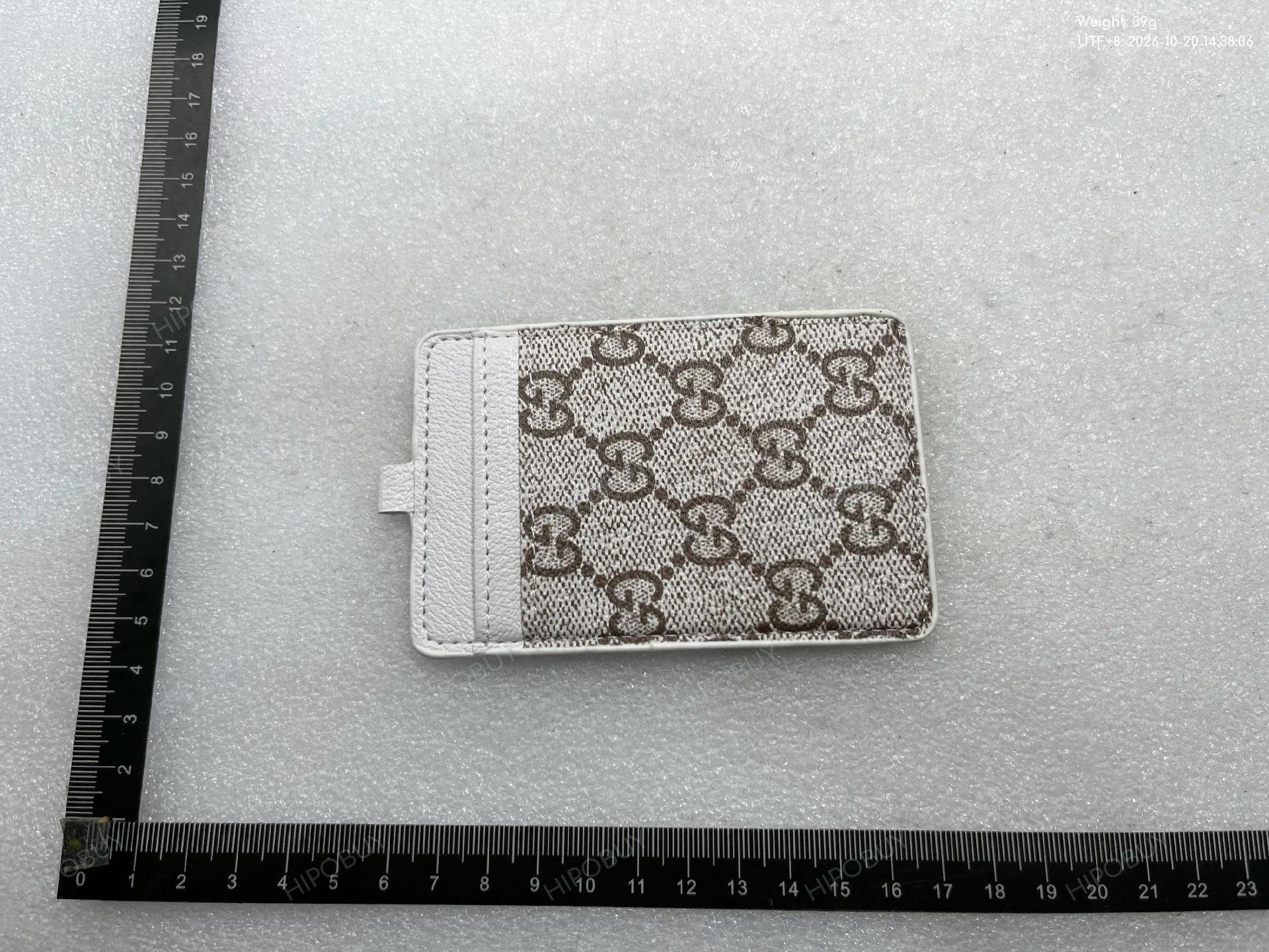 Foto QC 5 de Fendi FF Card Holder with Lanyard Fabric Brown